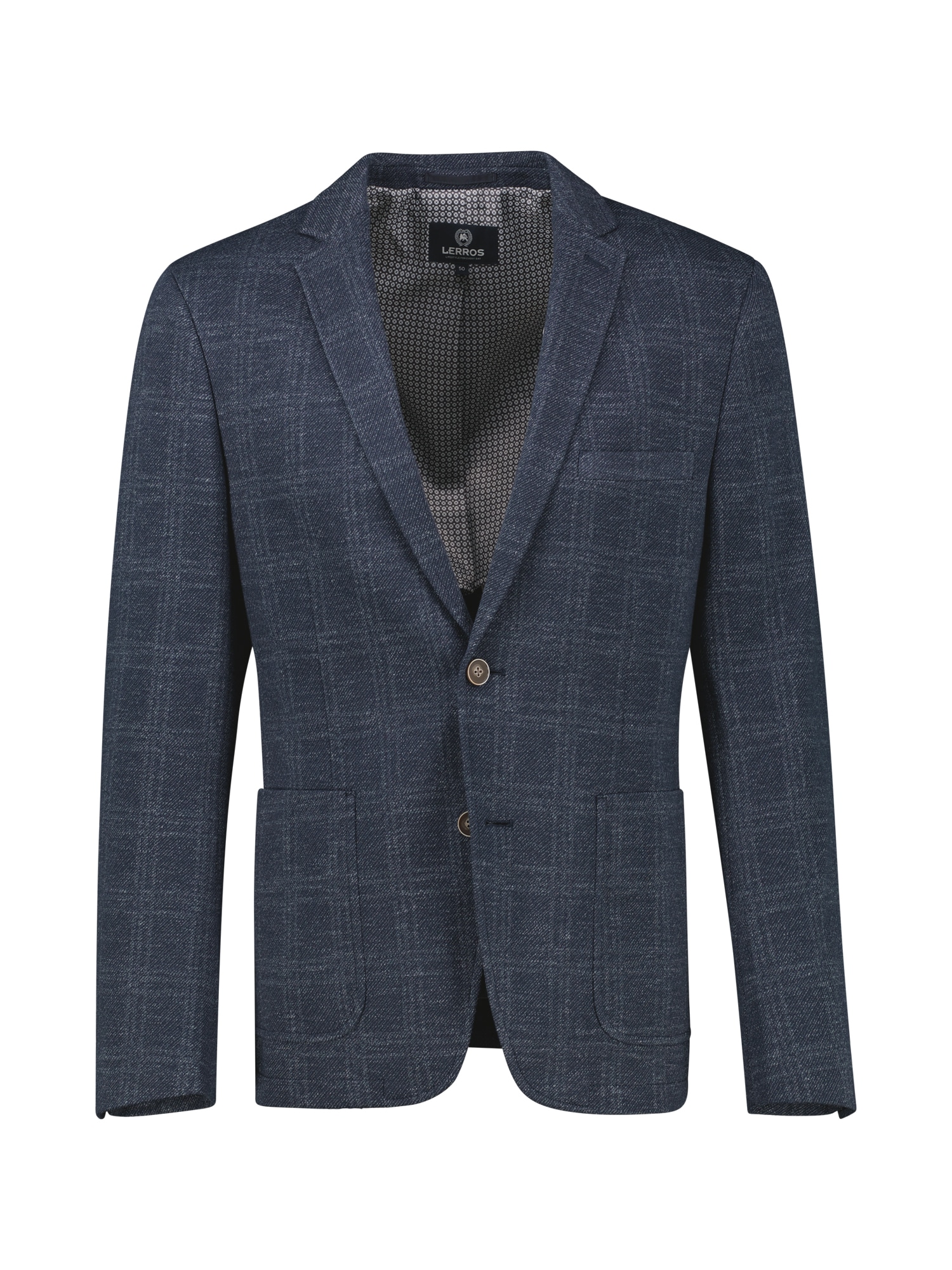 LERROS Jerseysakko »LERROS Jersey Blazer, kariert«