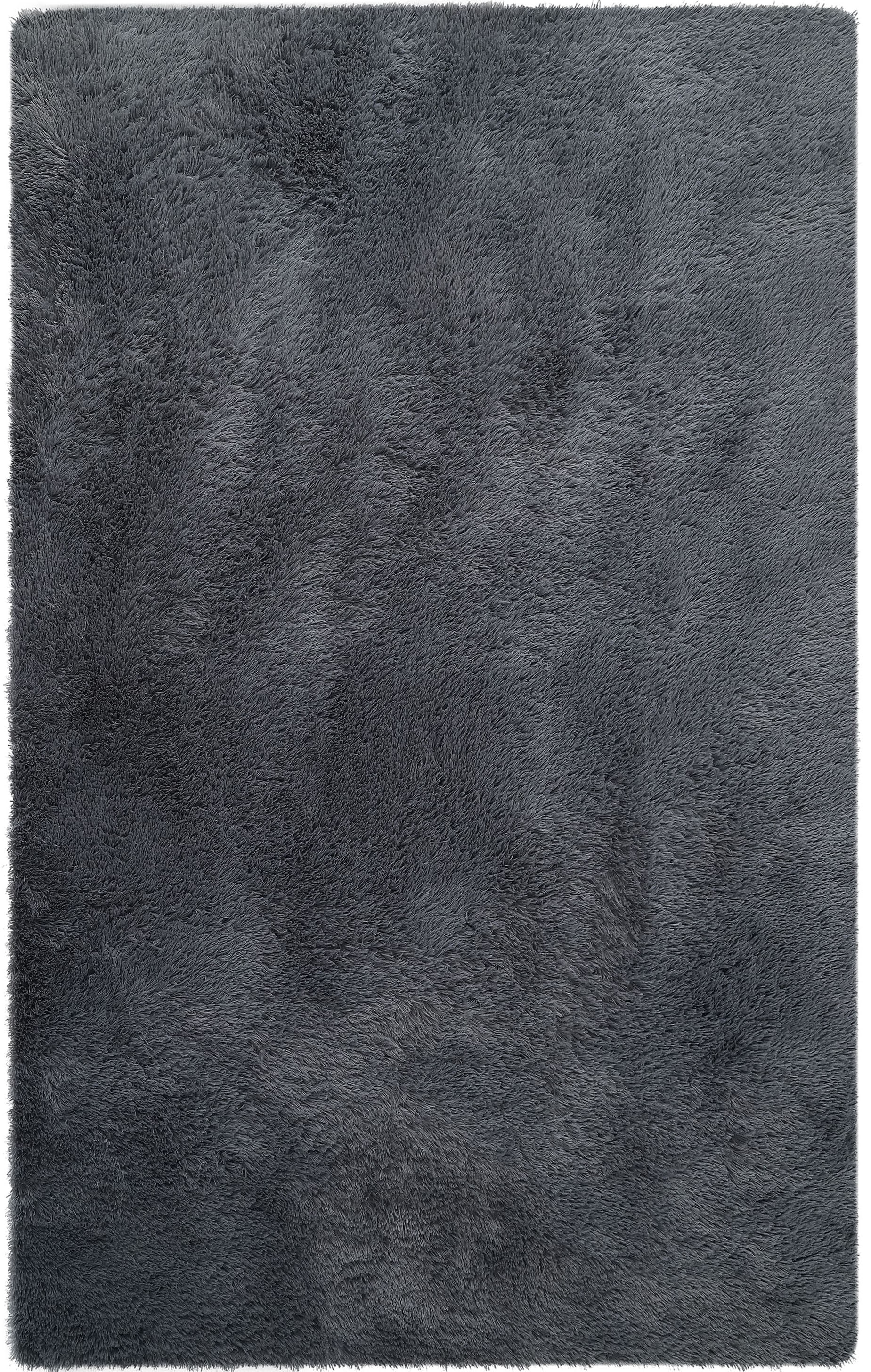 my home Hochflor-Teppich »Leava, besonders weich und kuschelig, leichter Glanz«, rechteckig, 37 mm Höhe, uni, Mikrofaser Teppiche, Plüsch, Wohnzimmer, Schlafzimmer, Esszimmer