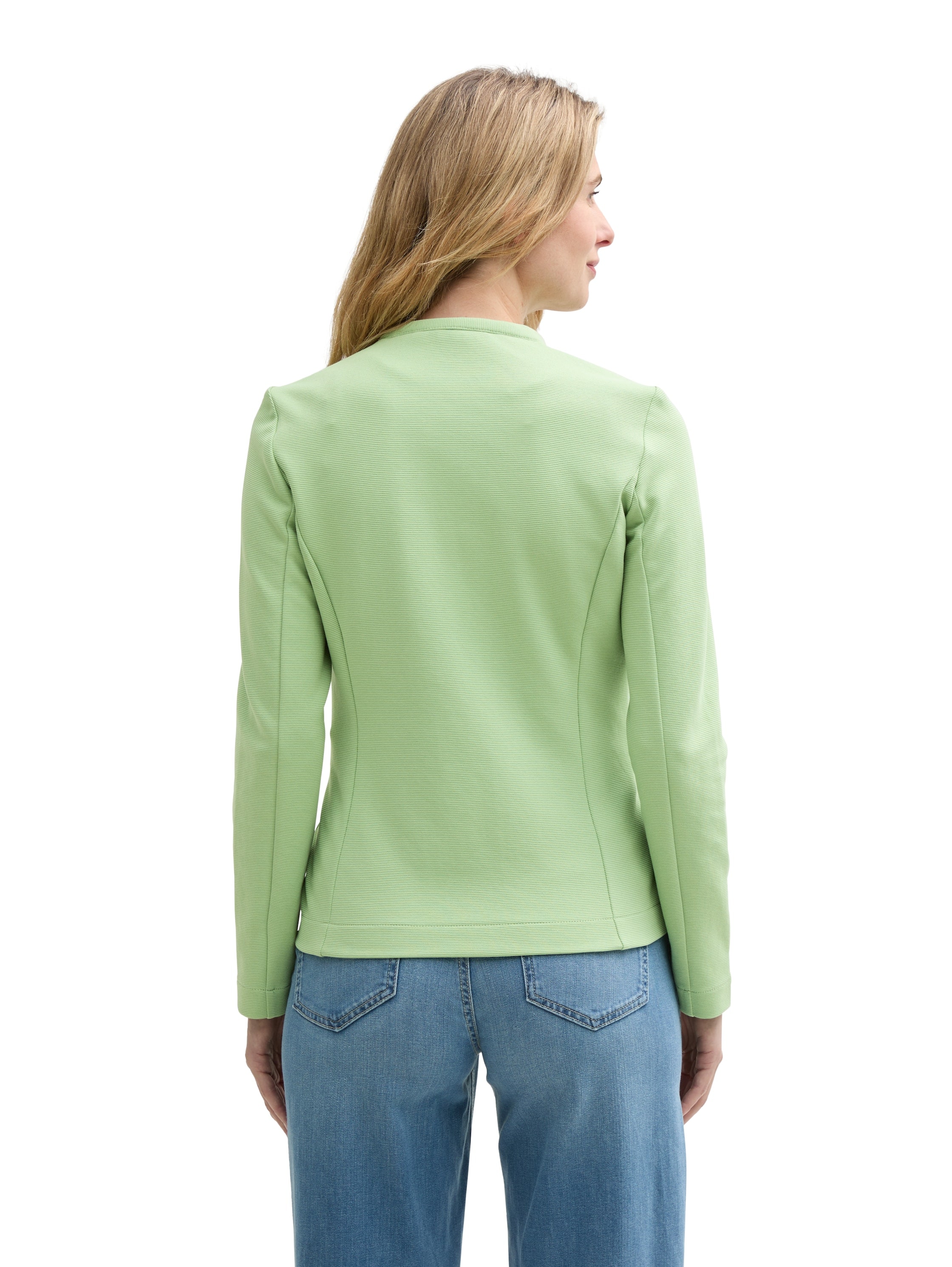 TOM TAILOR Sweatblazer »Ottoman«, mit aufgesetzten Taschen und Struktur