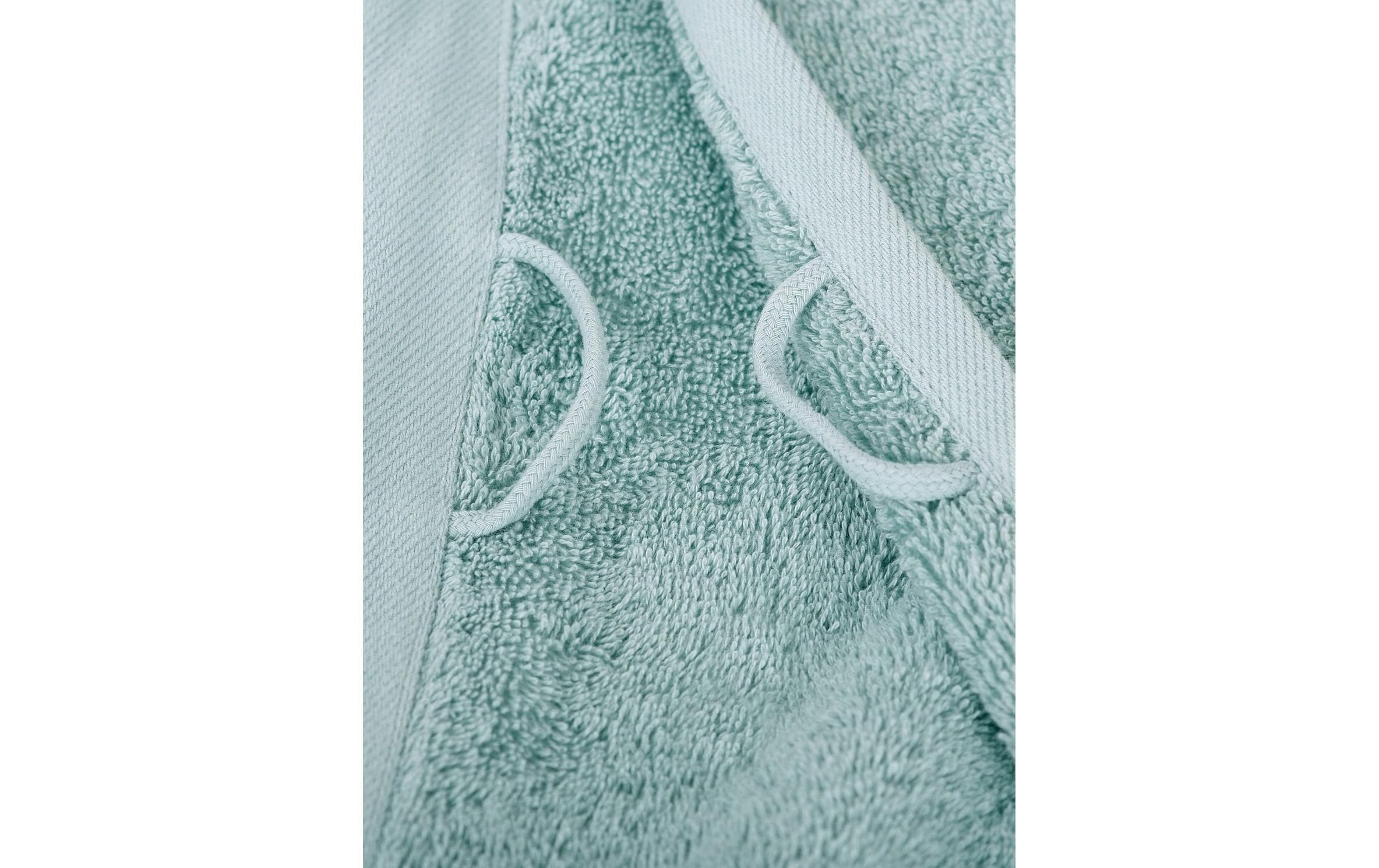 TOM TAILOR HOME Badetuch »200 x 80 cm, Blaugrün/Hellblau«, (1 St.)