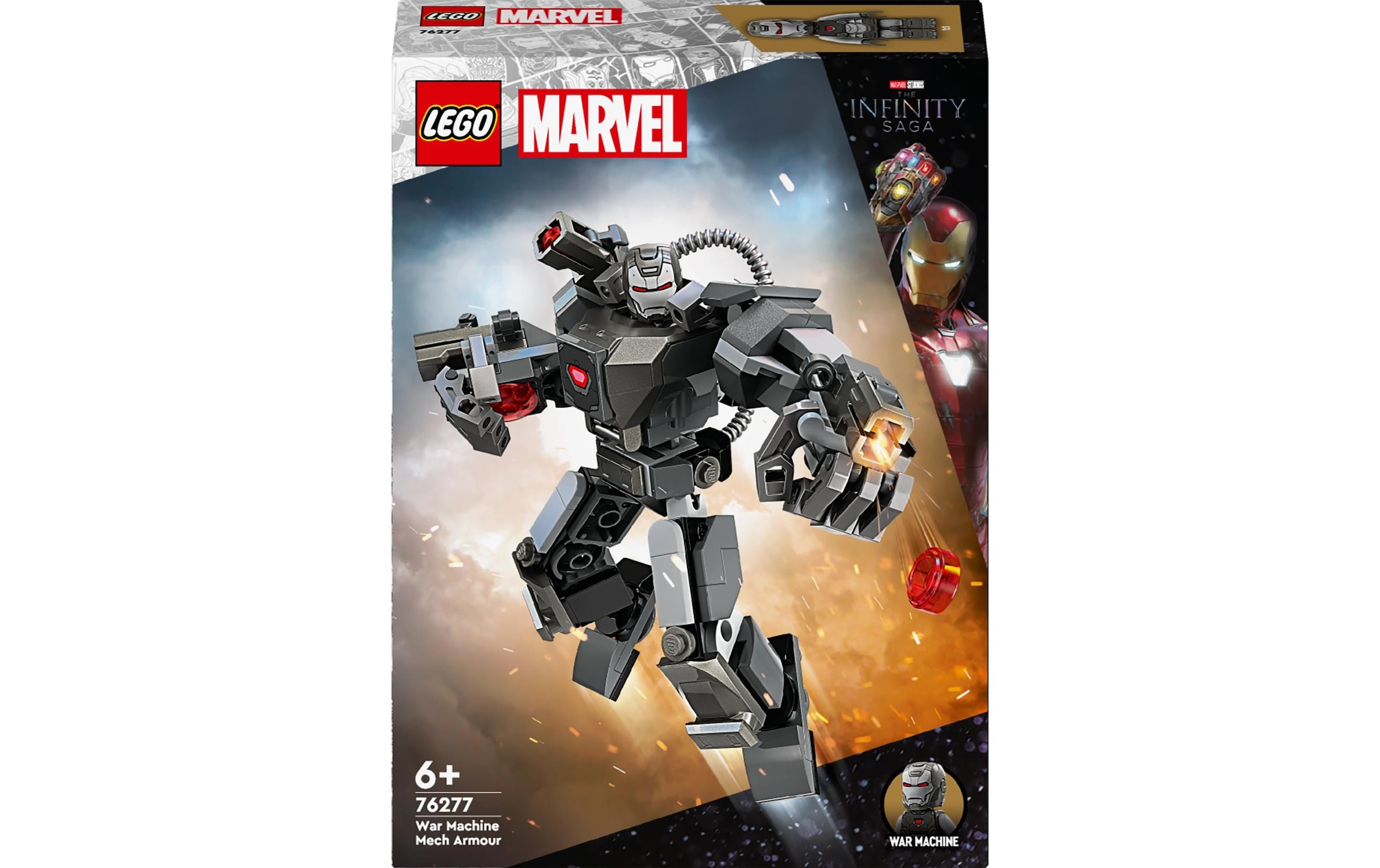 LEGO® Spielbausteine »War Machine Mech 76277«, (154 St.)