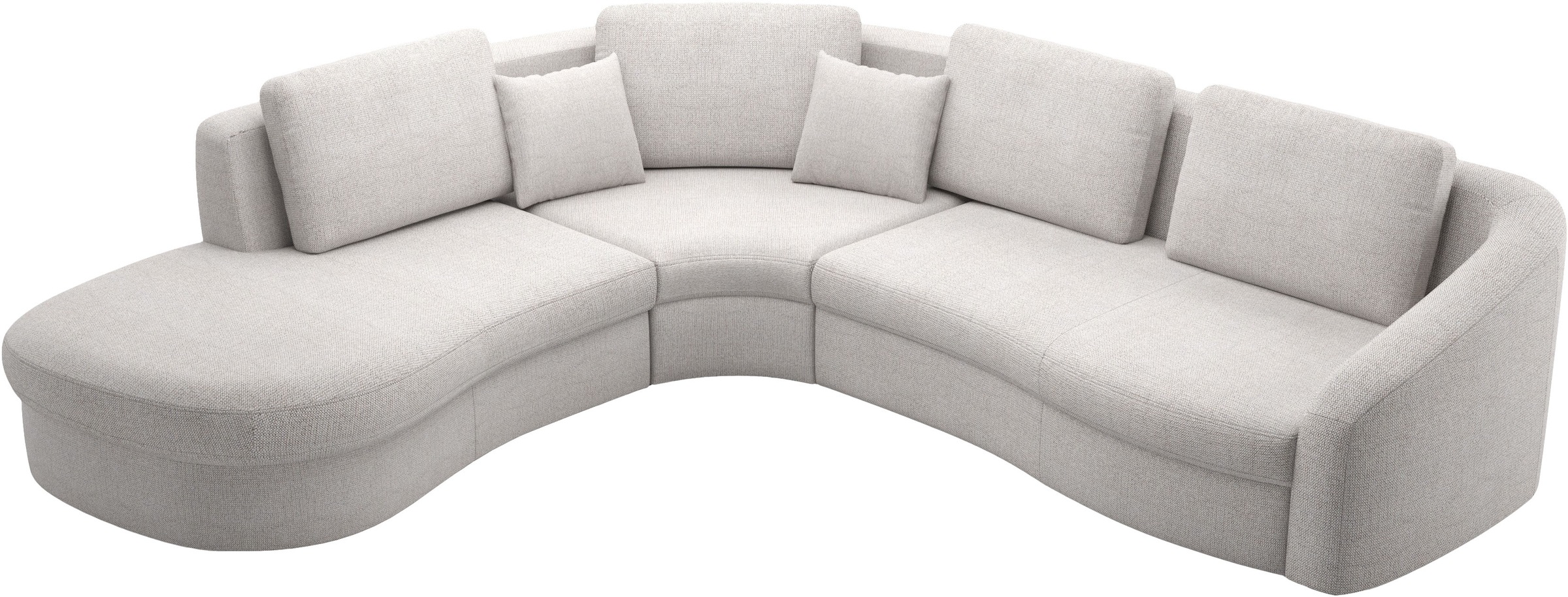 sit&more Ecksofa »Jazz L-Form«, In weiteren Grössen erhältlich