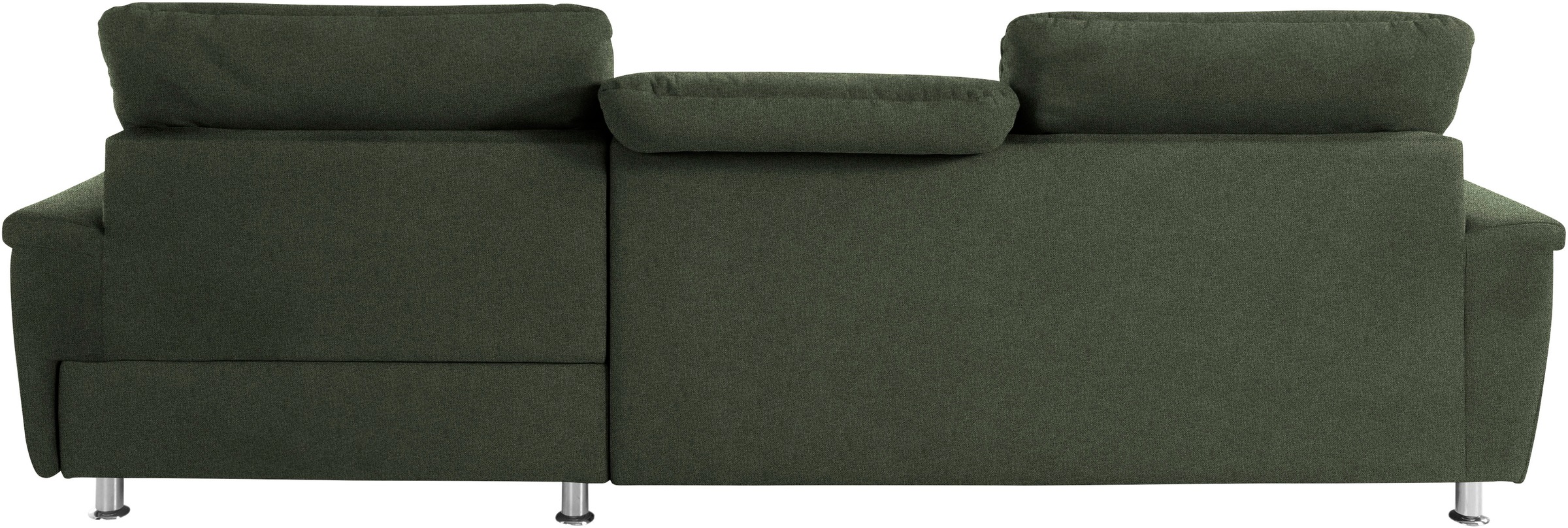 DOMO collection Ecksofa »Franzi L-Form«, wahlweise mit Kopfteilverstellung (dann Tiefe: 170 cm)