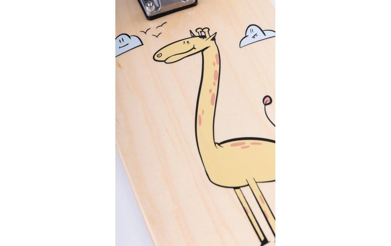 Skateboard »Loomi Boards Corkgrip Giraffe 24.75«