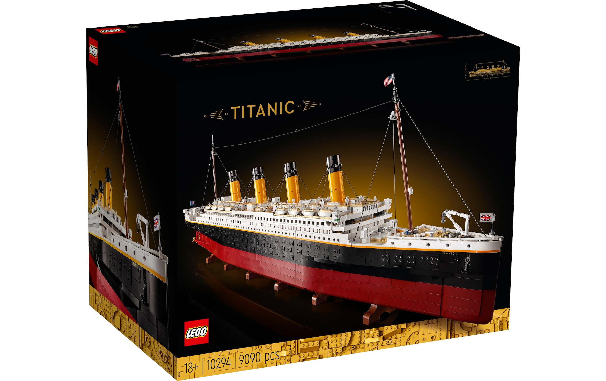 LEGO® Konstruktionsspielsteine »Creator Expert Titanic«, (9090 St.)