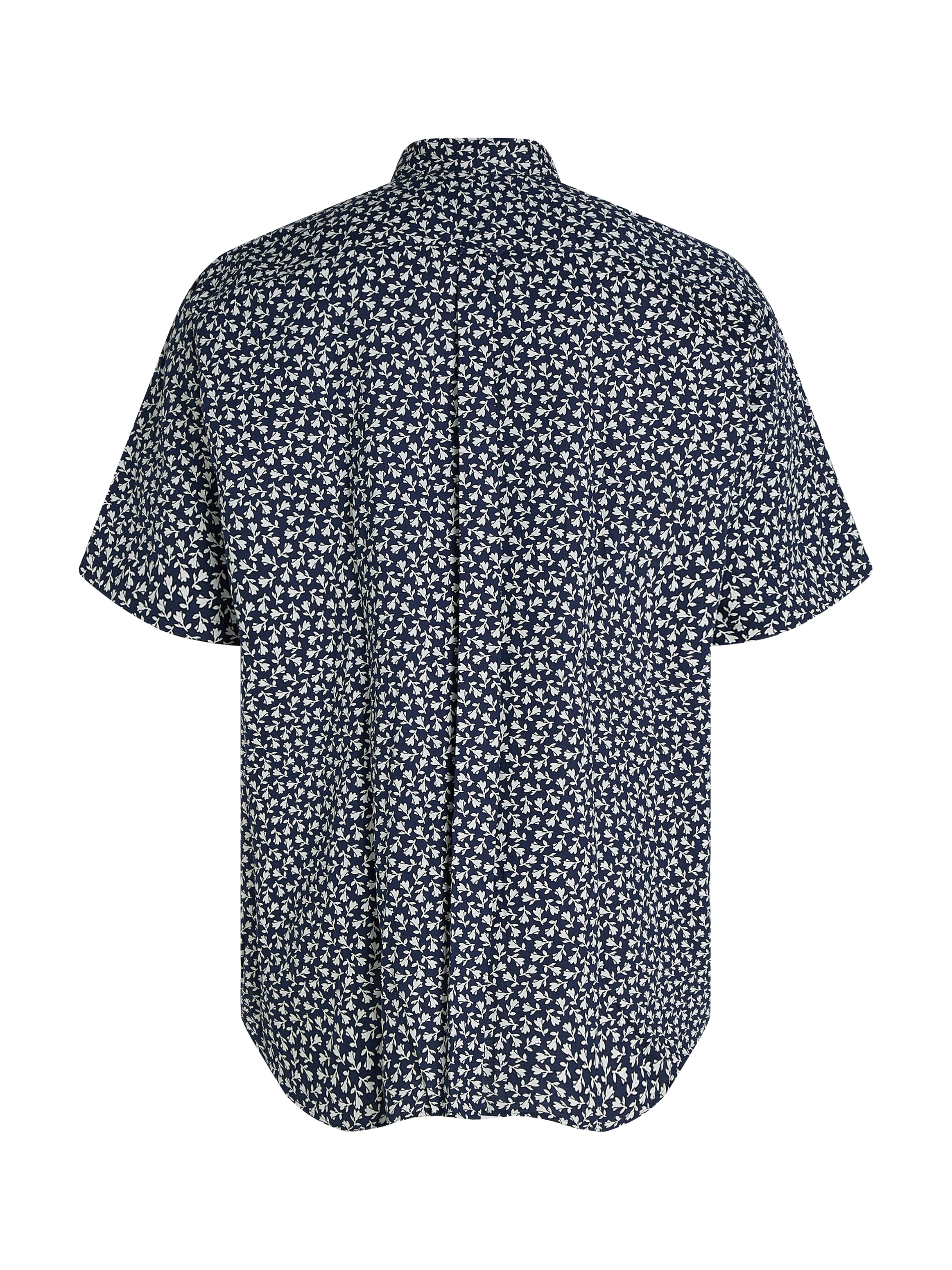 Tommy Hilfiger Big & Tall Kurzarmhemd »BT-LINEN BLEND MPRINT«, mit Allover-Print, Grosse Grössen