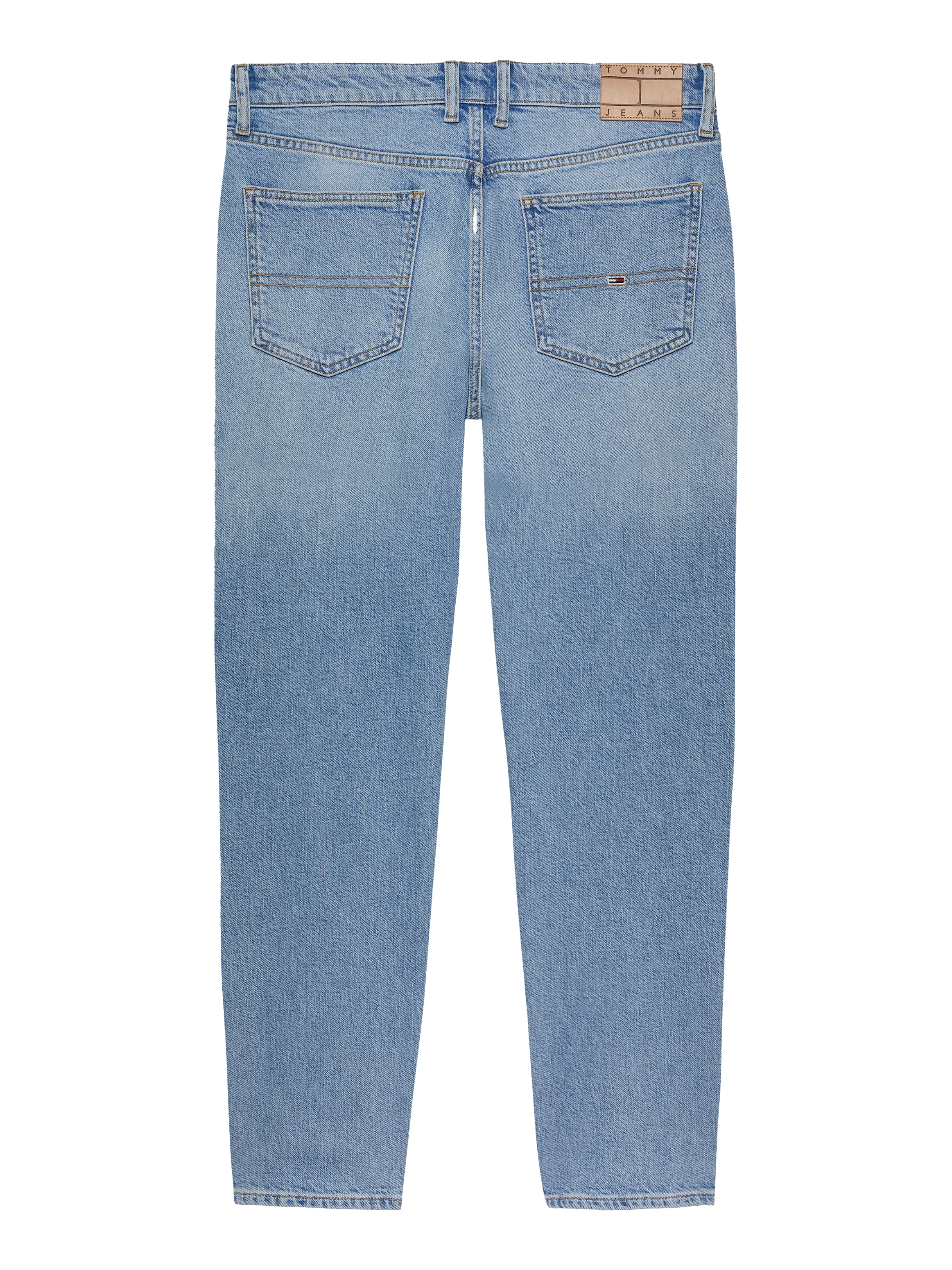 Tommy Jeans Gerade Jeans »Isaac Relaxed Tapered«, Mit Gürtelschlaufen