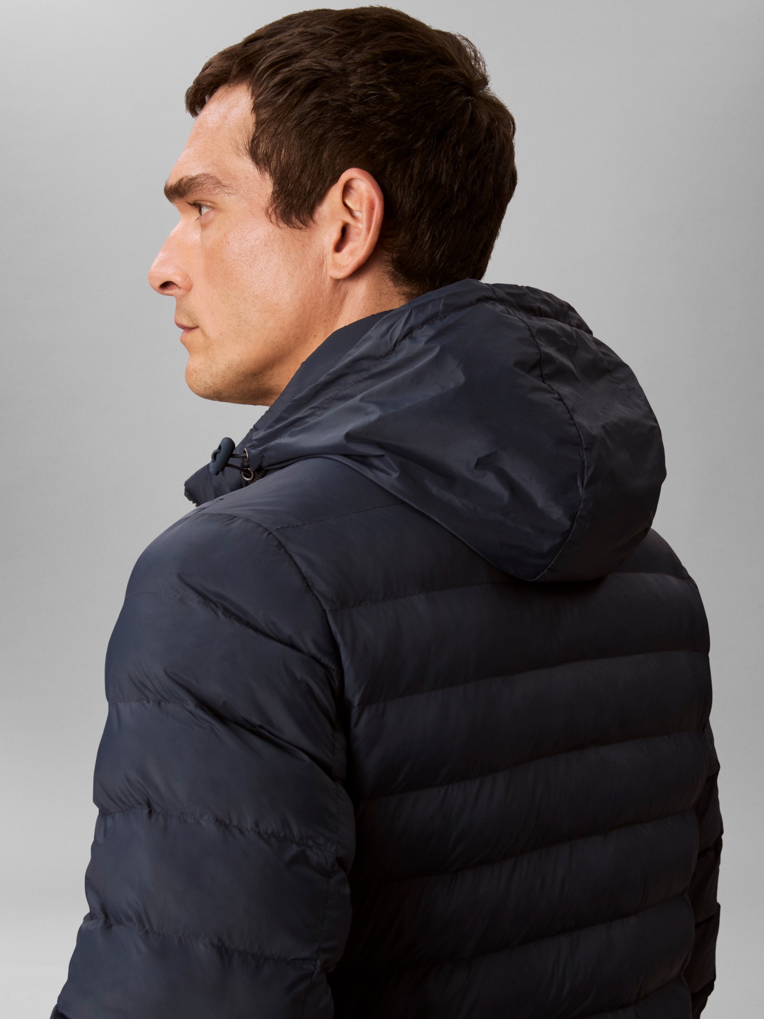 Calvin Klein Jeans Steppjacke »LS NYLN MD WT HDD F«, mit Kapuze, mit Kapuze im Kragen