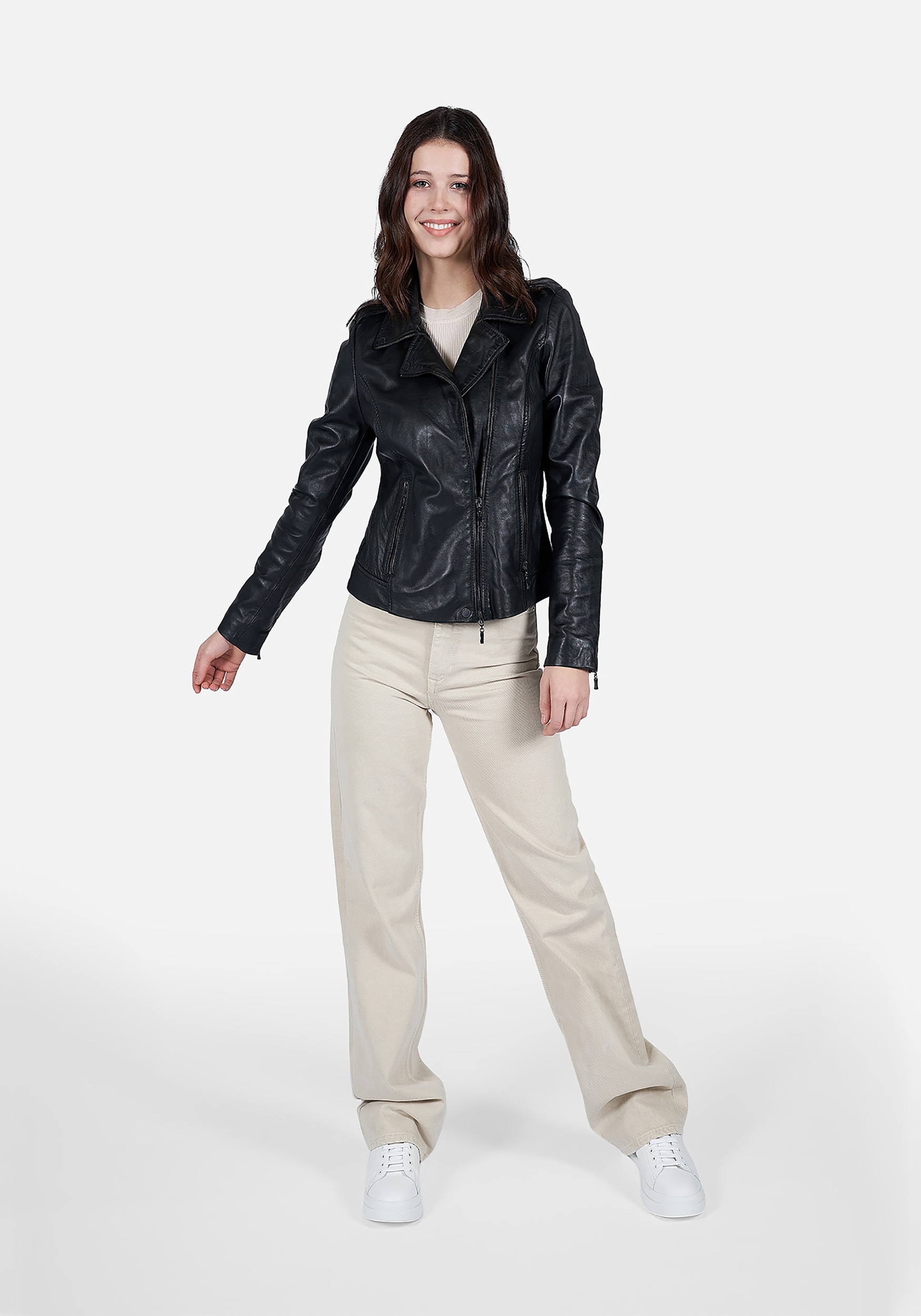 Freaky Nation Lederjacke »Eliza-FN«