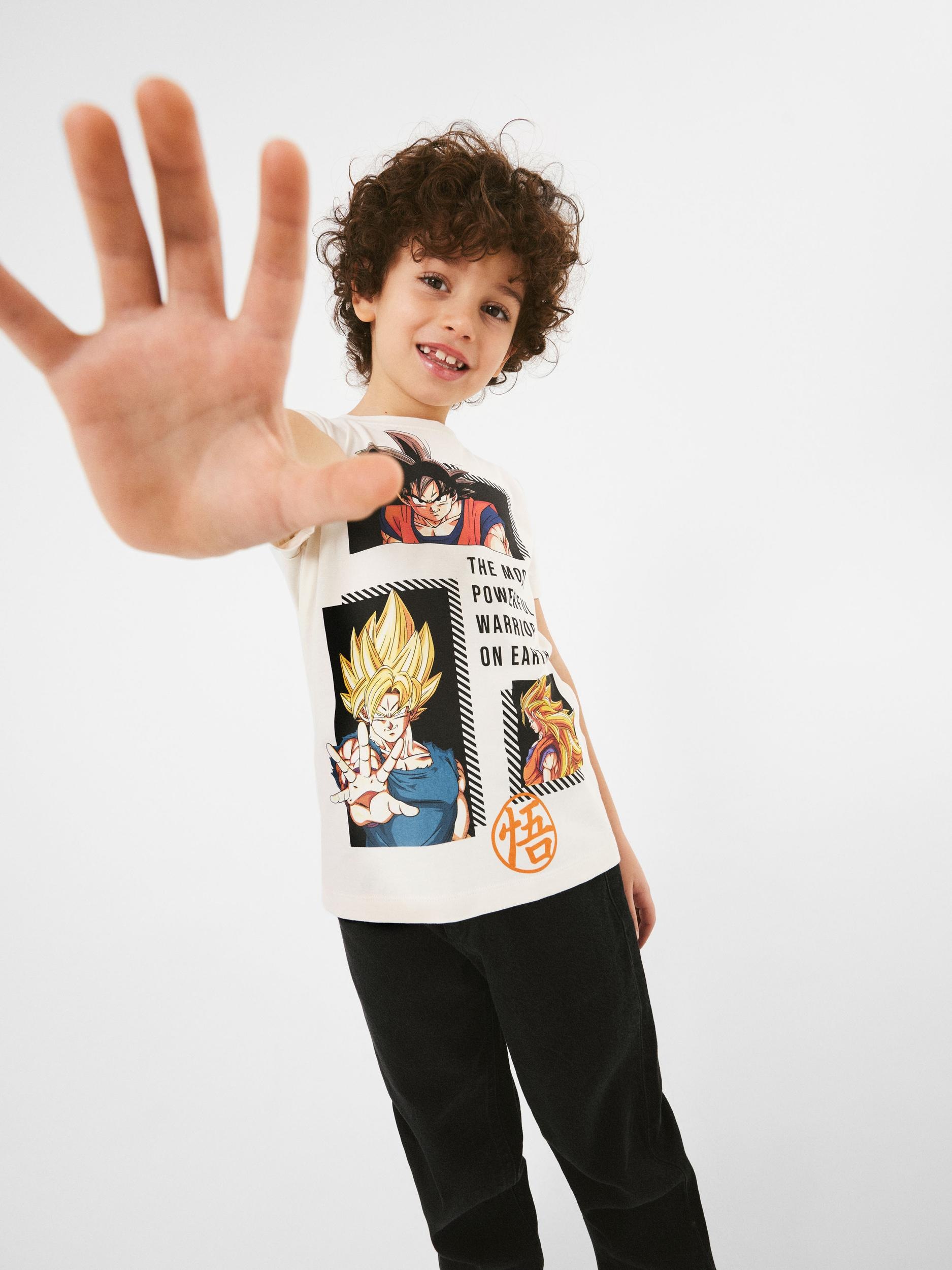 Name It Kurzarmshirt »NKMNEWS DRAGONBALL SS TOP«