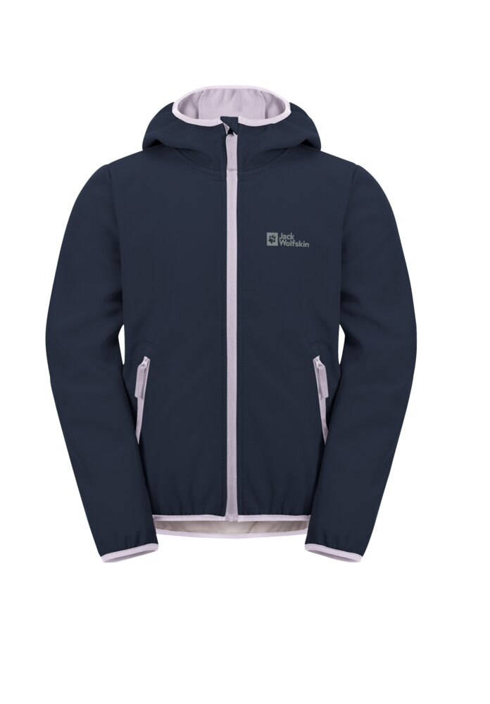 Jack Wolfskin Softshelljacke »FOURWINDS JACKET KIDS«, mit Kapuze