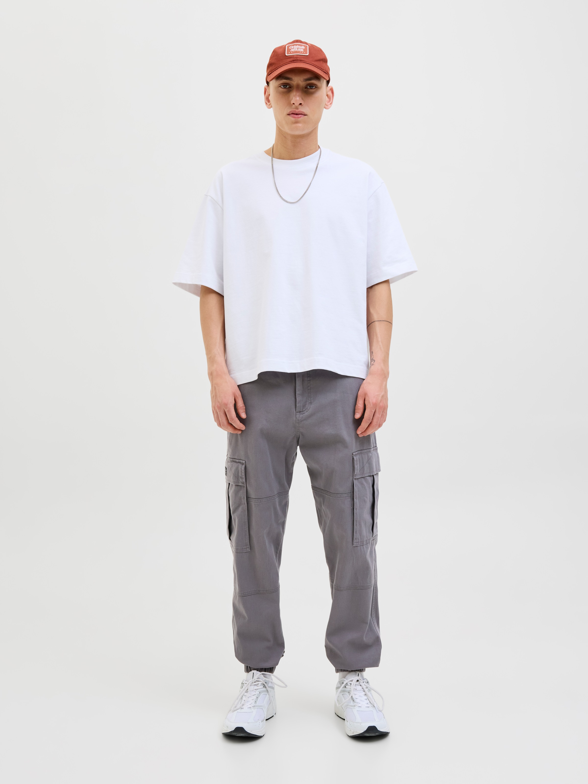 Jack & Jones Cargohose »JPSTKANE JJJONNIE CUFFED CARGO«