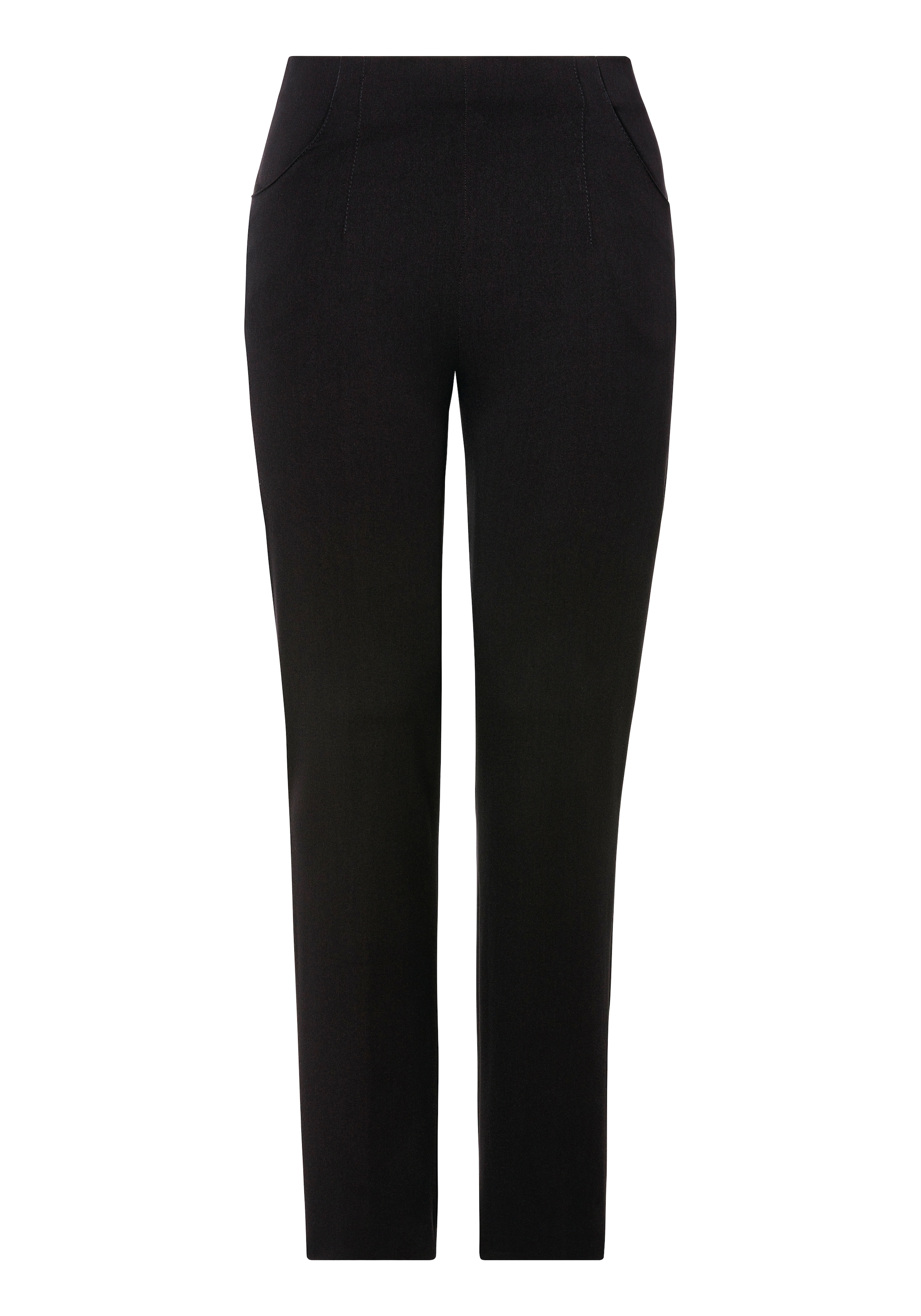 KjBRAND Schlupfhose »Schlupfhose Susie in Bi-Stretch, Kammgarnoptik« Sommerhose, ideal für kräftige Oberschenkel