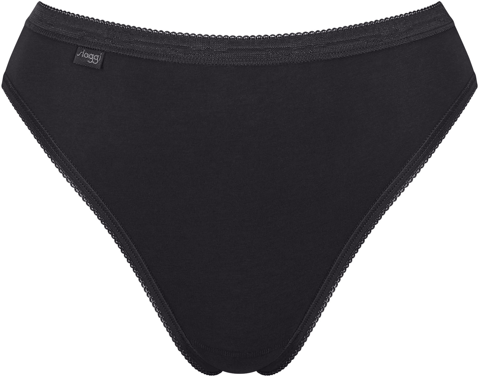 sloggi Tai-Slip »Basic+«, (3er Pack), perfekter Sitz, hoher Beinausschnitt, glatte Nähte
