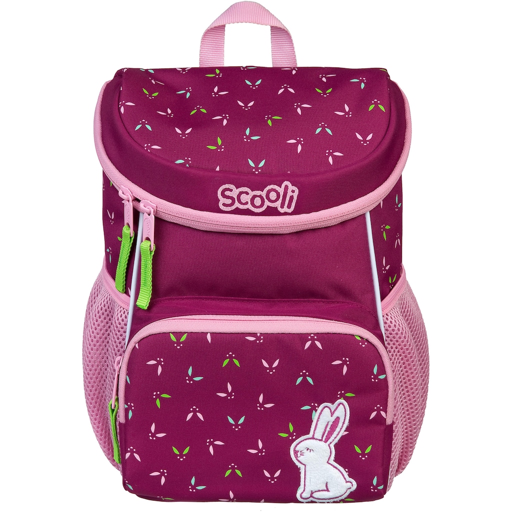 Scooli Kinderrucksack »Mini-Me, Rosie Rabbit«, Reflektoren