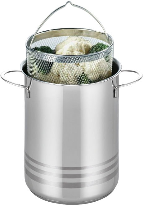 Elo Basic Spargeltopf »Brillant«, Edelstahl, Ø 16 cm, Induktion