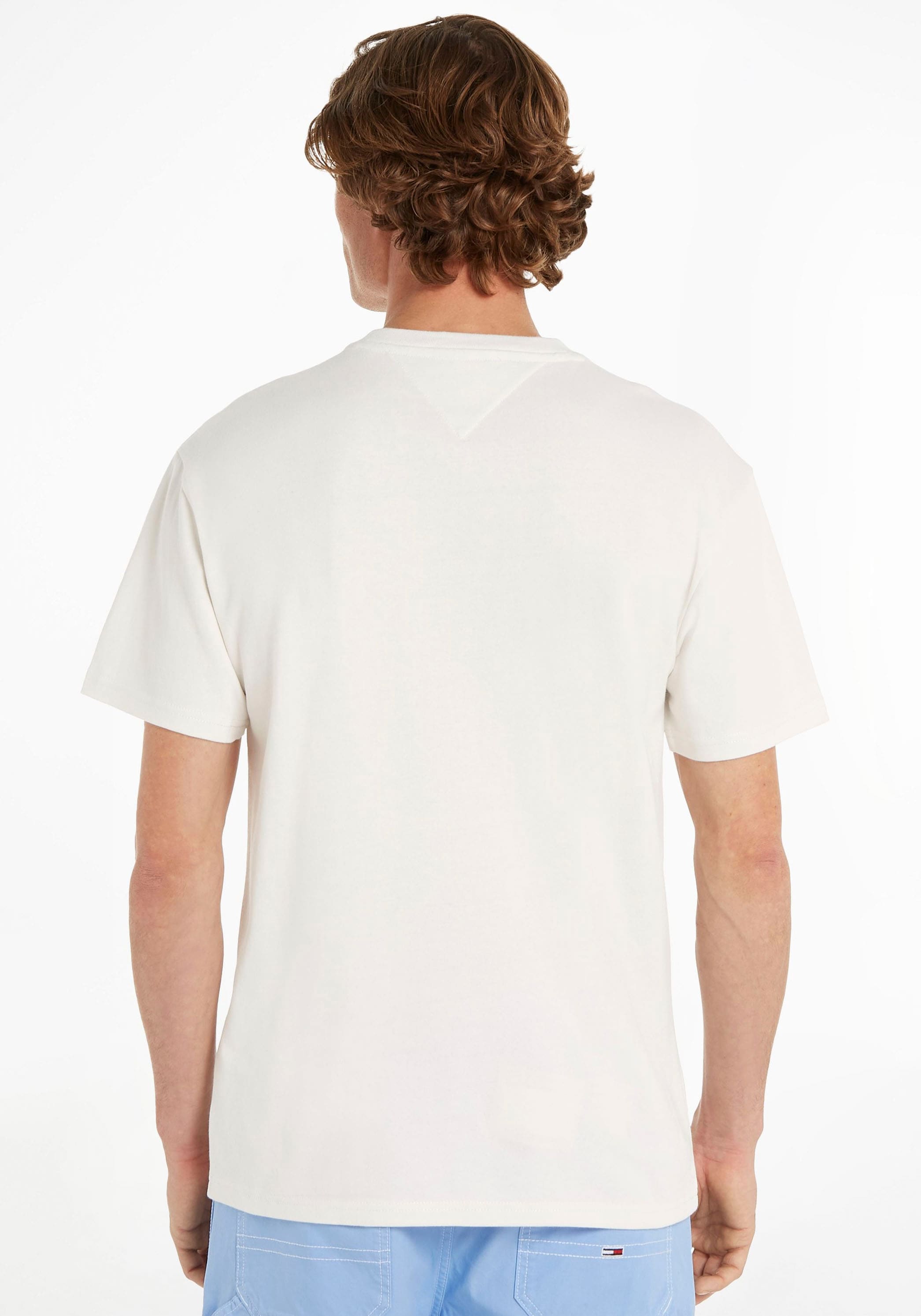 Jeans | T-Shirt »TJM online XS CLSC BADGE Jelmoli-Versand Tommy shoppen Rundhalsausschnitt TEE«, mit TOMMY