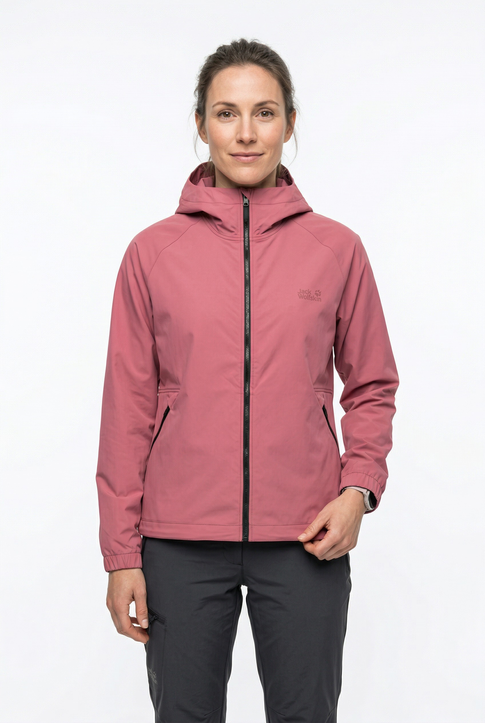 Jack Wolfskin Mahani JKT W Softshell Jacket Women Evening Rose Size M 4
