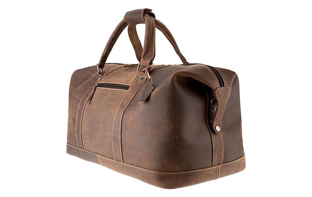 ALPENLEDER Reisetasche »Alabama«