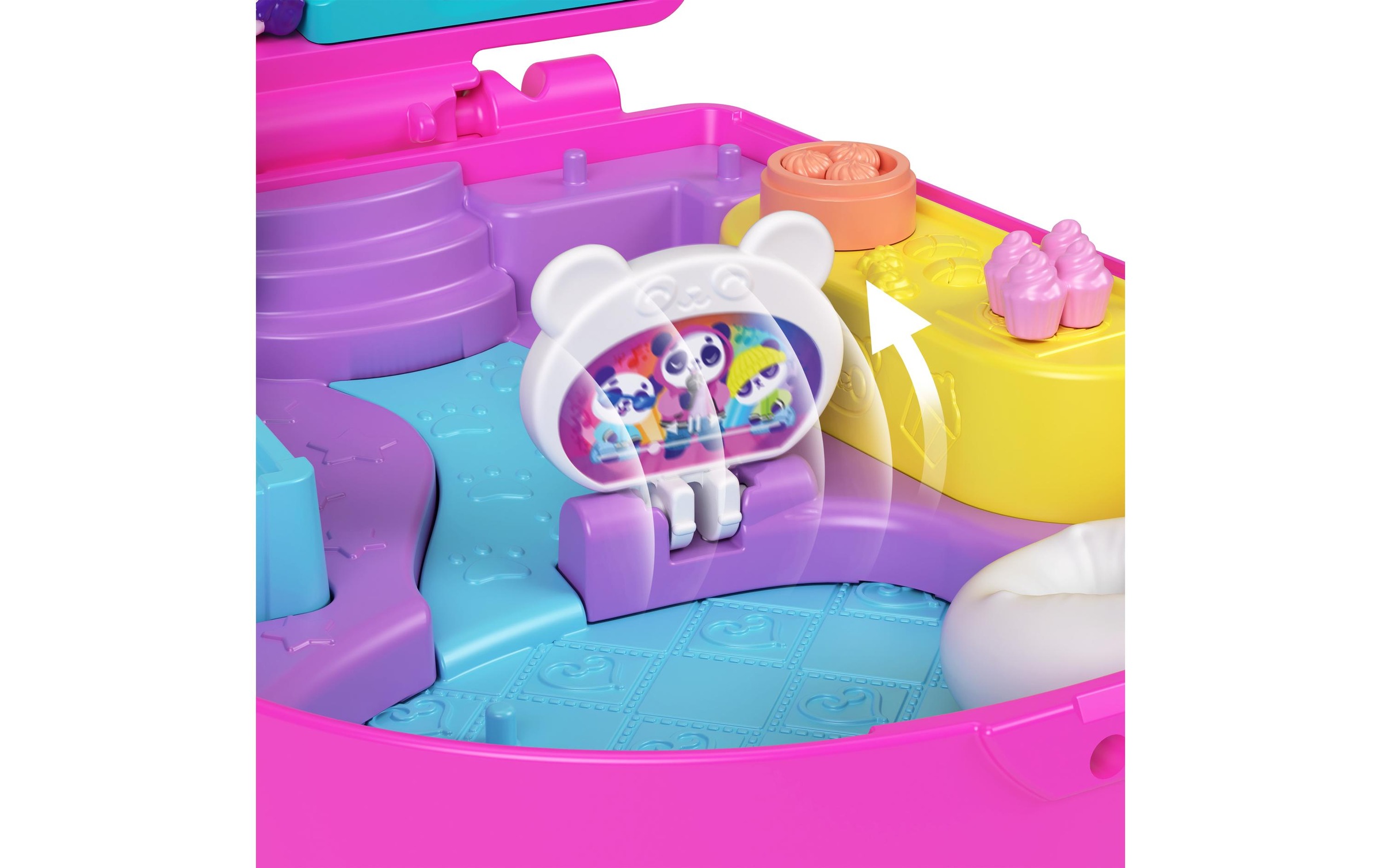 Polly Pocket Spielwelt »Bubble Tea Pandaschatulle«