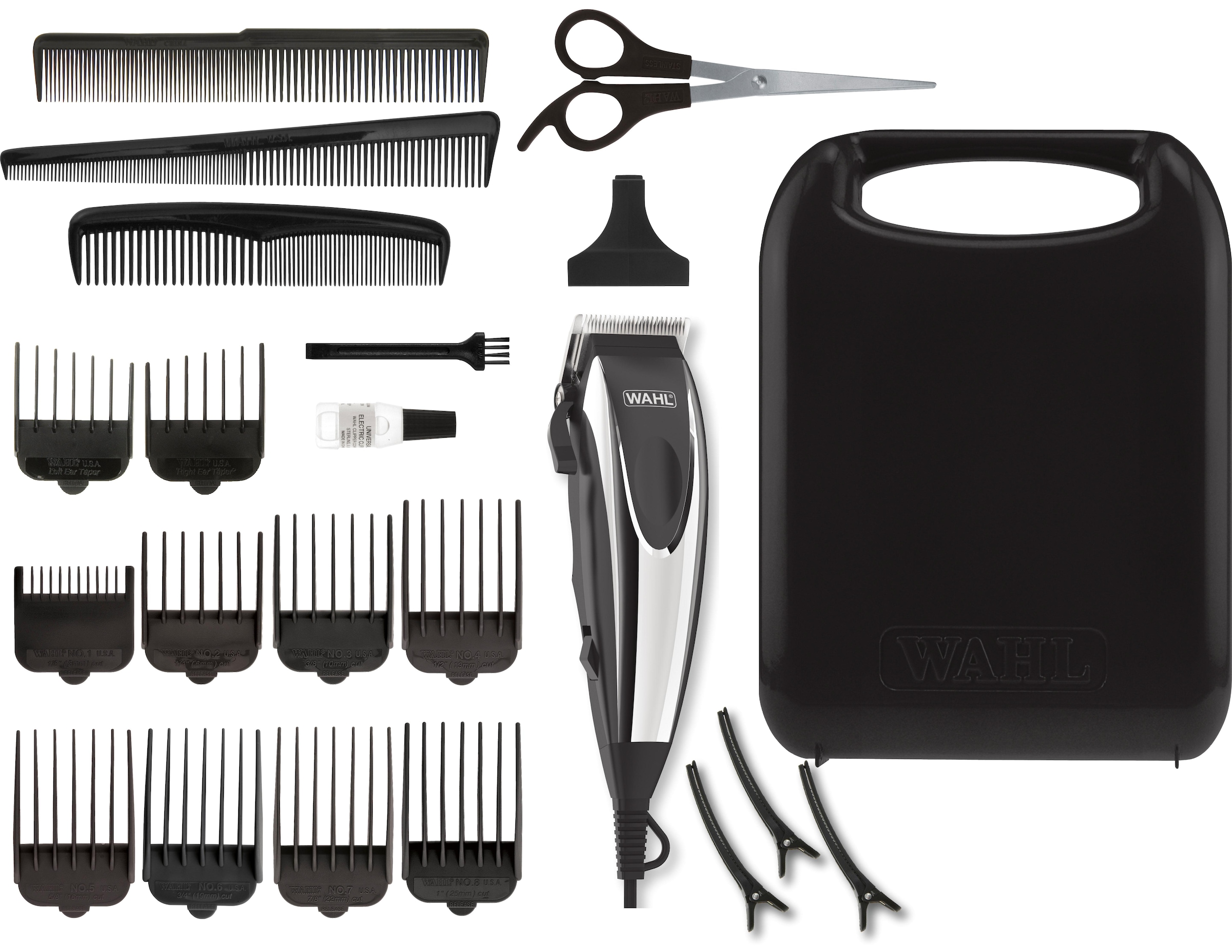 »09243-2616 kaufen komplettes Jelmoli-Versand jetzt Pro«, Friseur Wahl und 8 Aufsätze, | Haar- Home Bartschneider Kit