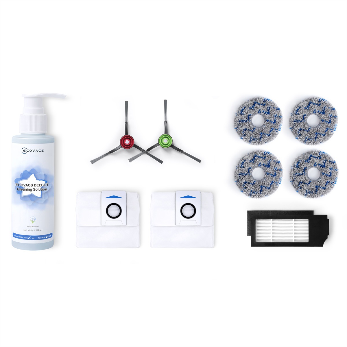 ECOVACS »Ecovacs Premium Ersatzset, zu X1, Deebot«