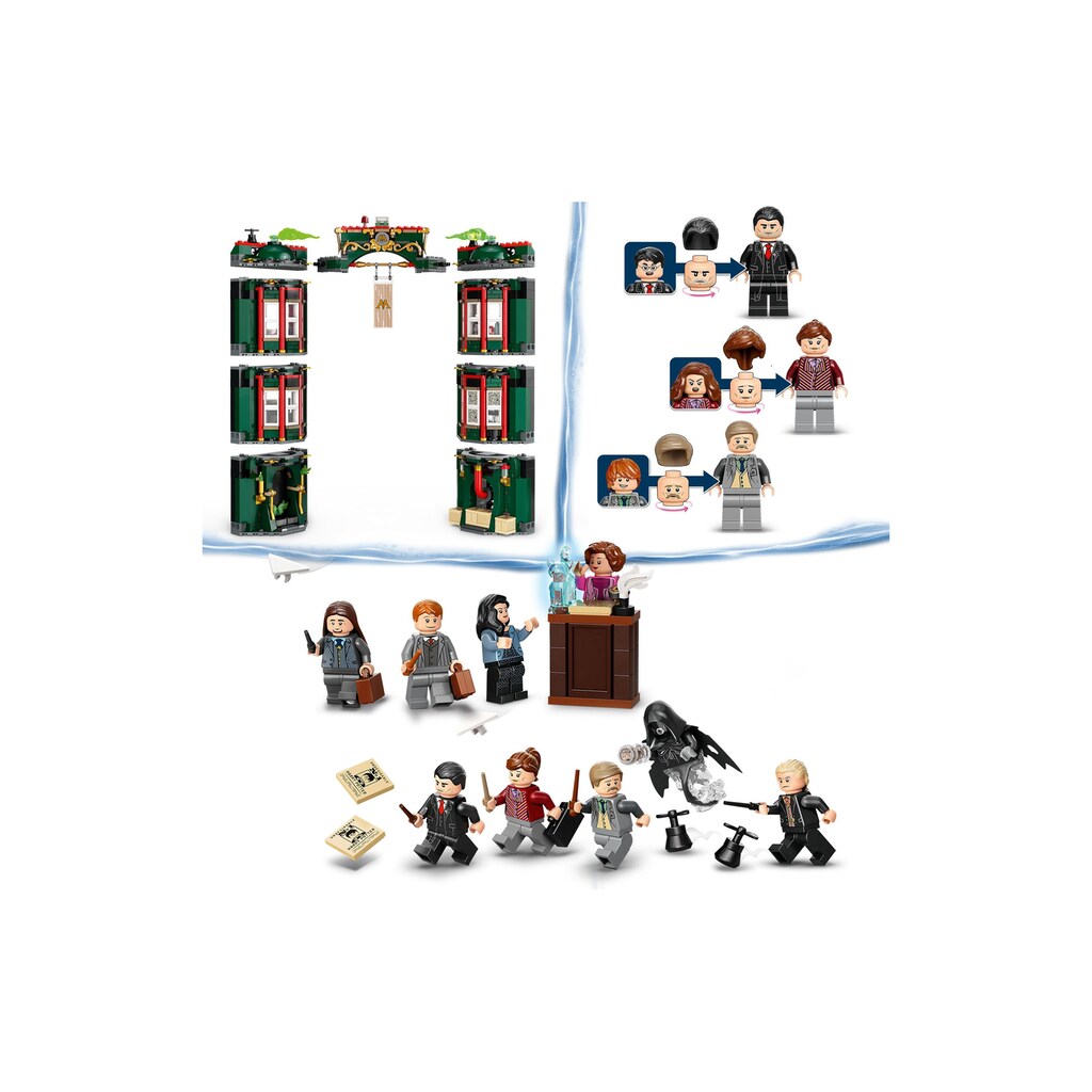 LEGO® Spielbausteine »Potter Zaubereiminister«, (990 St.)