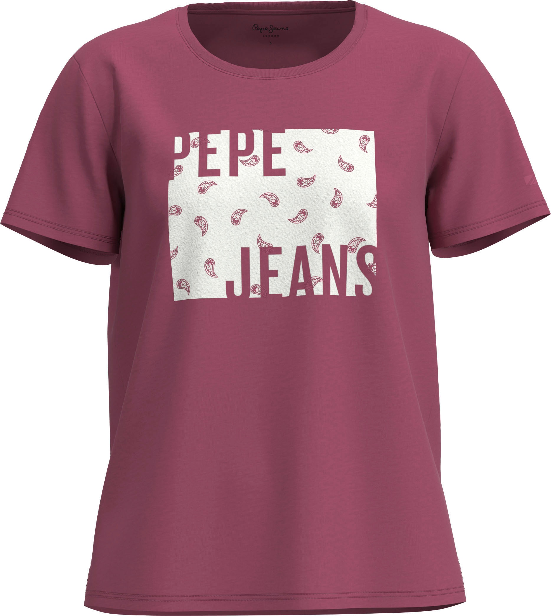 Pepe Jeans Rundhalsshirt »LUCIE«, mit Kontrastprint