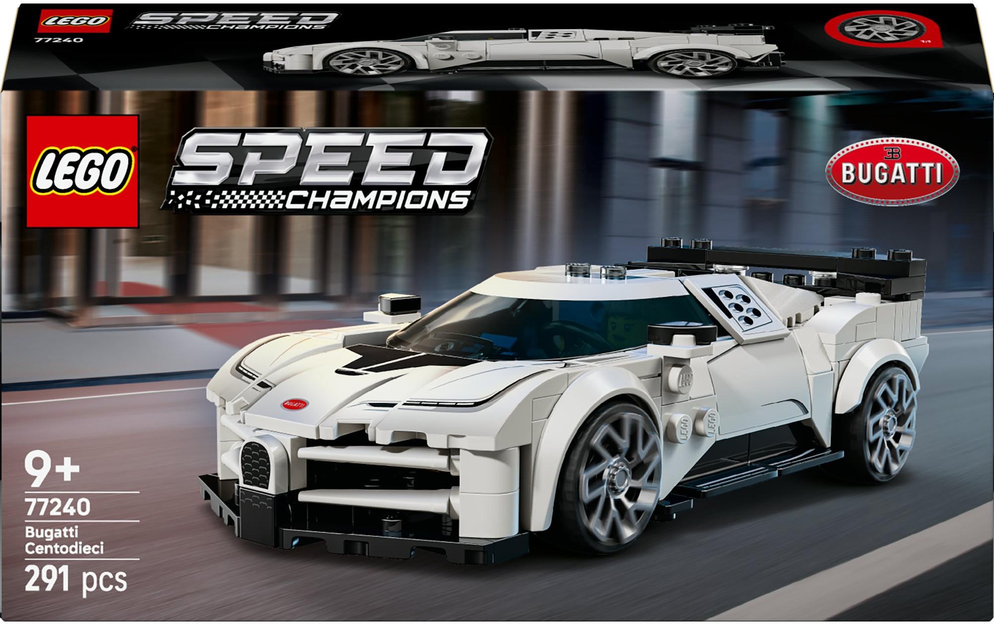 LEGO Spielbausteine "LEGO Speed Champions Bugatti Centodieci Hypersportwagen 77240"