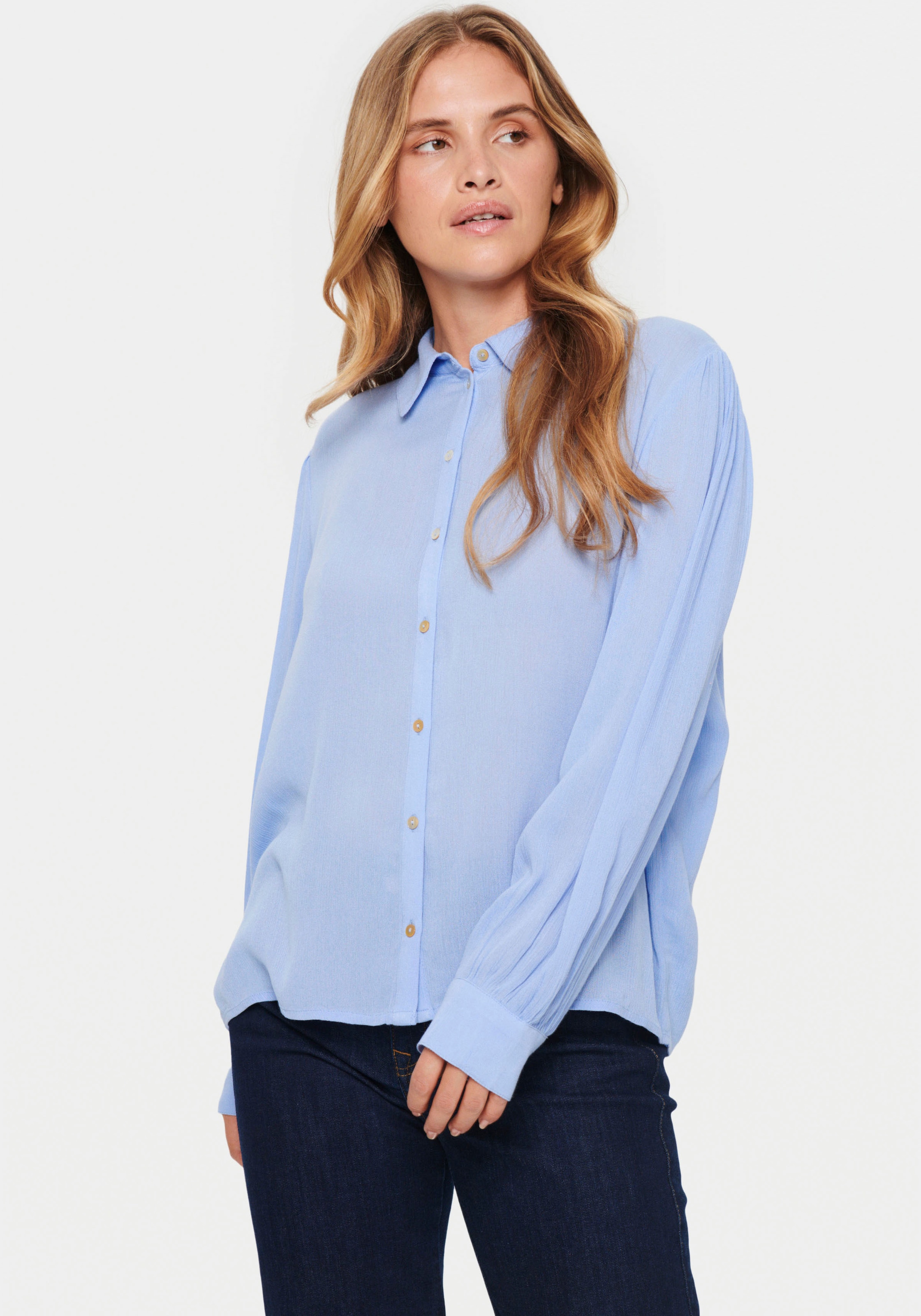 Saint Tropez shoppen Hemdbluse Jelmoli-Versand Shirt« online | »AlbaSZ