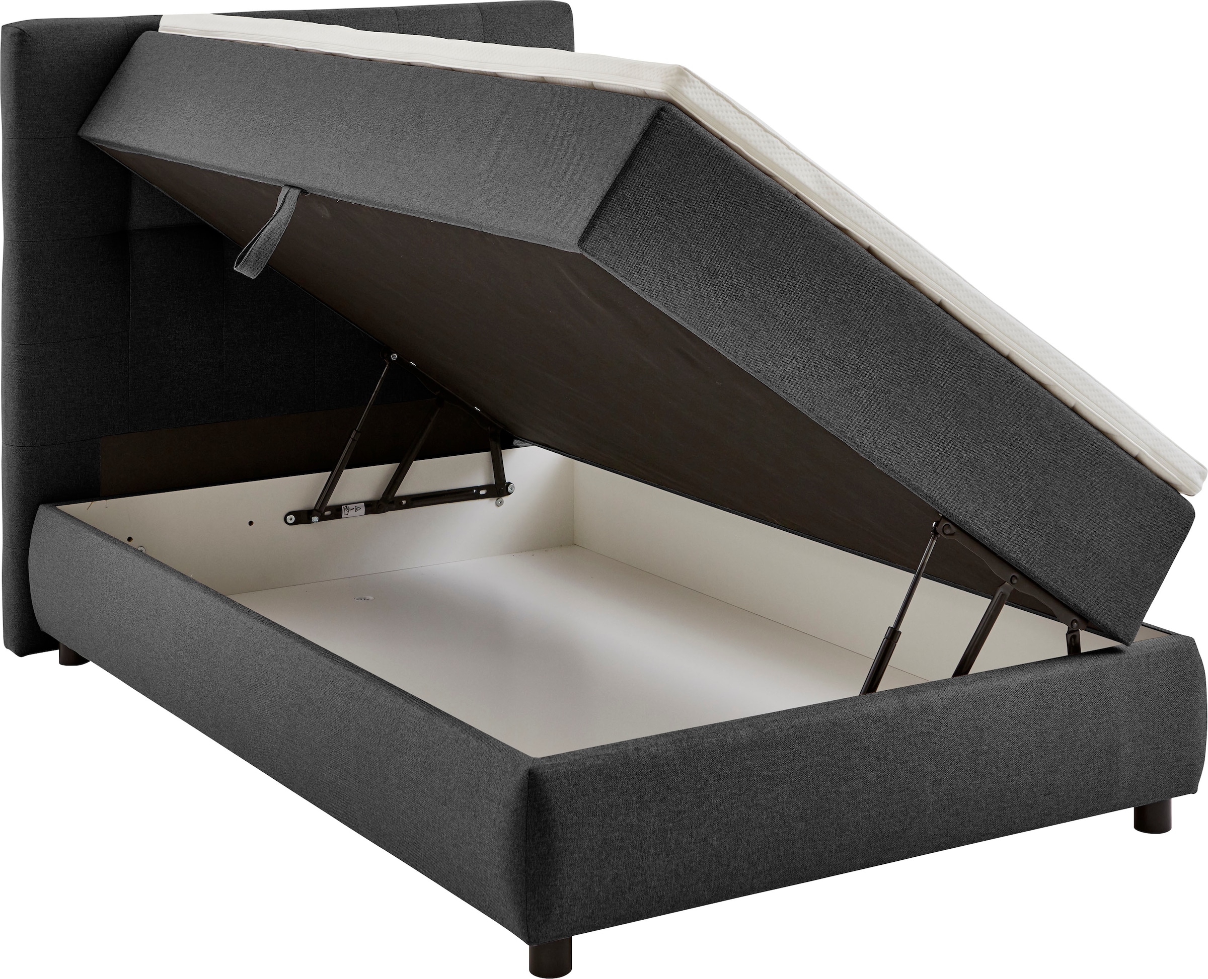 ATLANTIC home collection Boxbett »LILO«, inkl. Bettkasten und Topper