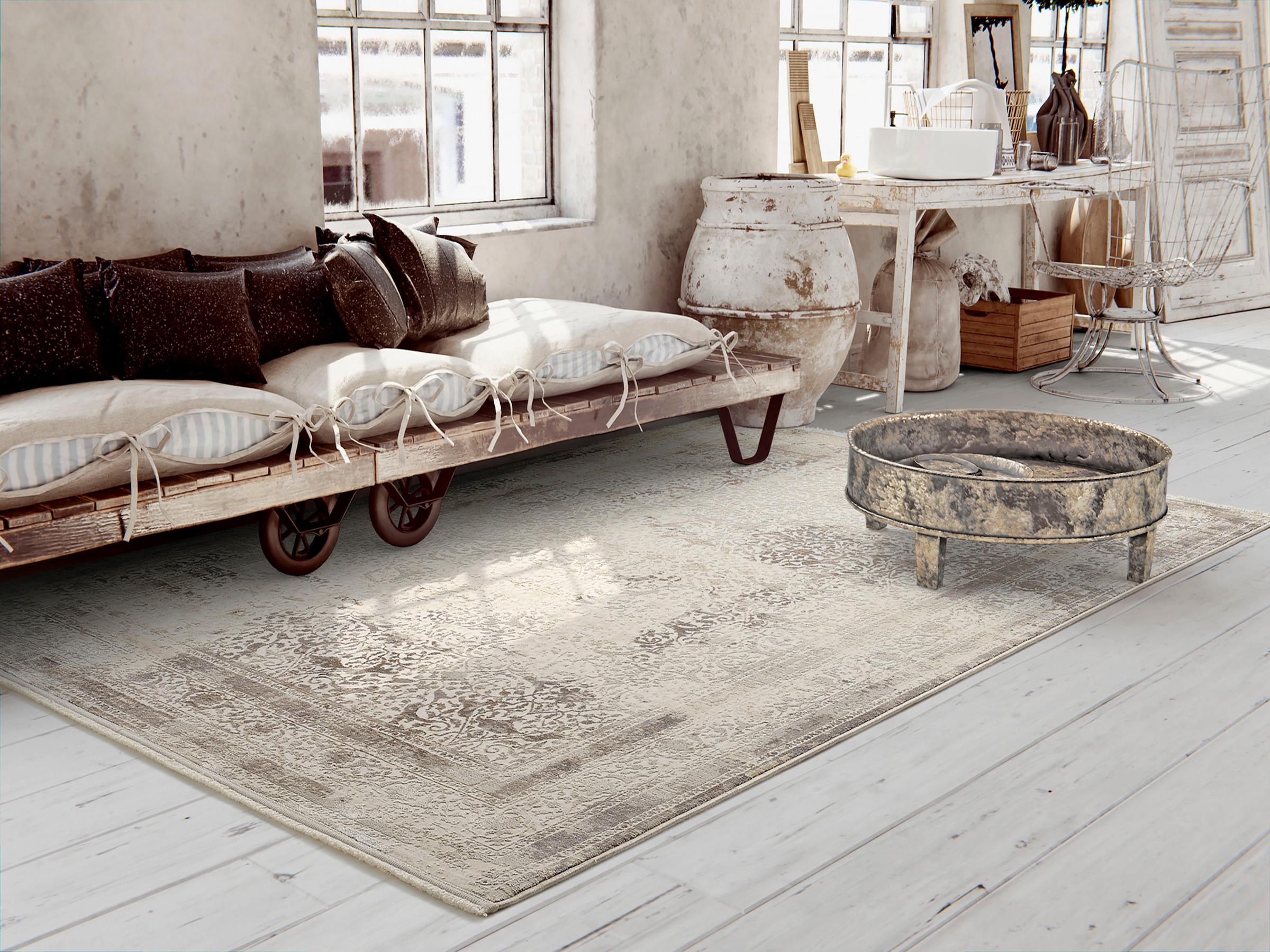 Musterring Teppich »OPERA«, rechteckig, 8 mm Höhe, exclusive MUSTERRING DELUXE COLLECTION hochwertig gekettelt Fransen