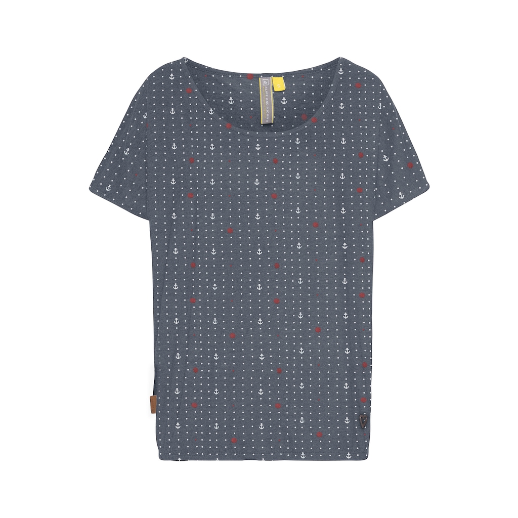 Alife & Kickin Jerseykleid »SunnyAK«, (Set, 2 tlg., mit T-Shirt), sommerlicher Zweiteiler - Kleid & Shirt