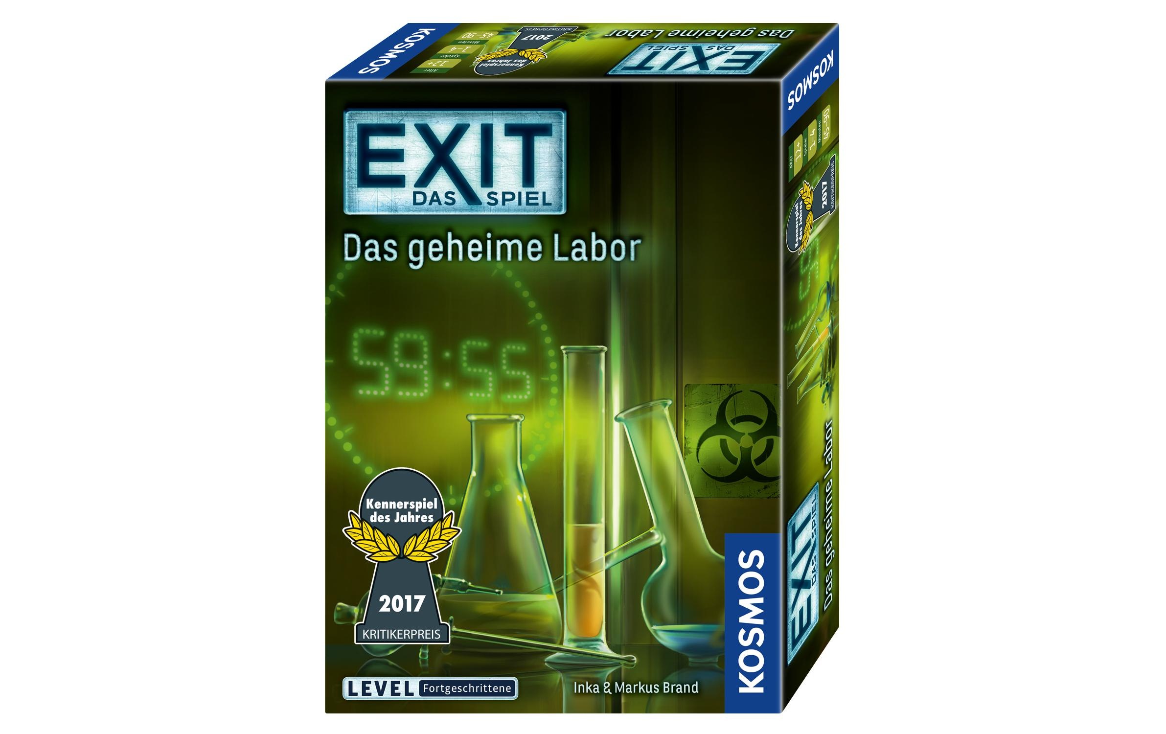 Kosmos Spiel "EXIT: Das geheime Labor"