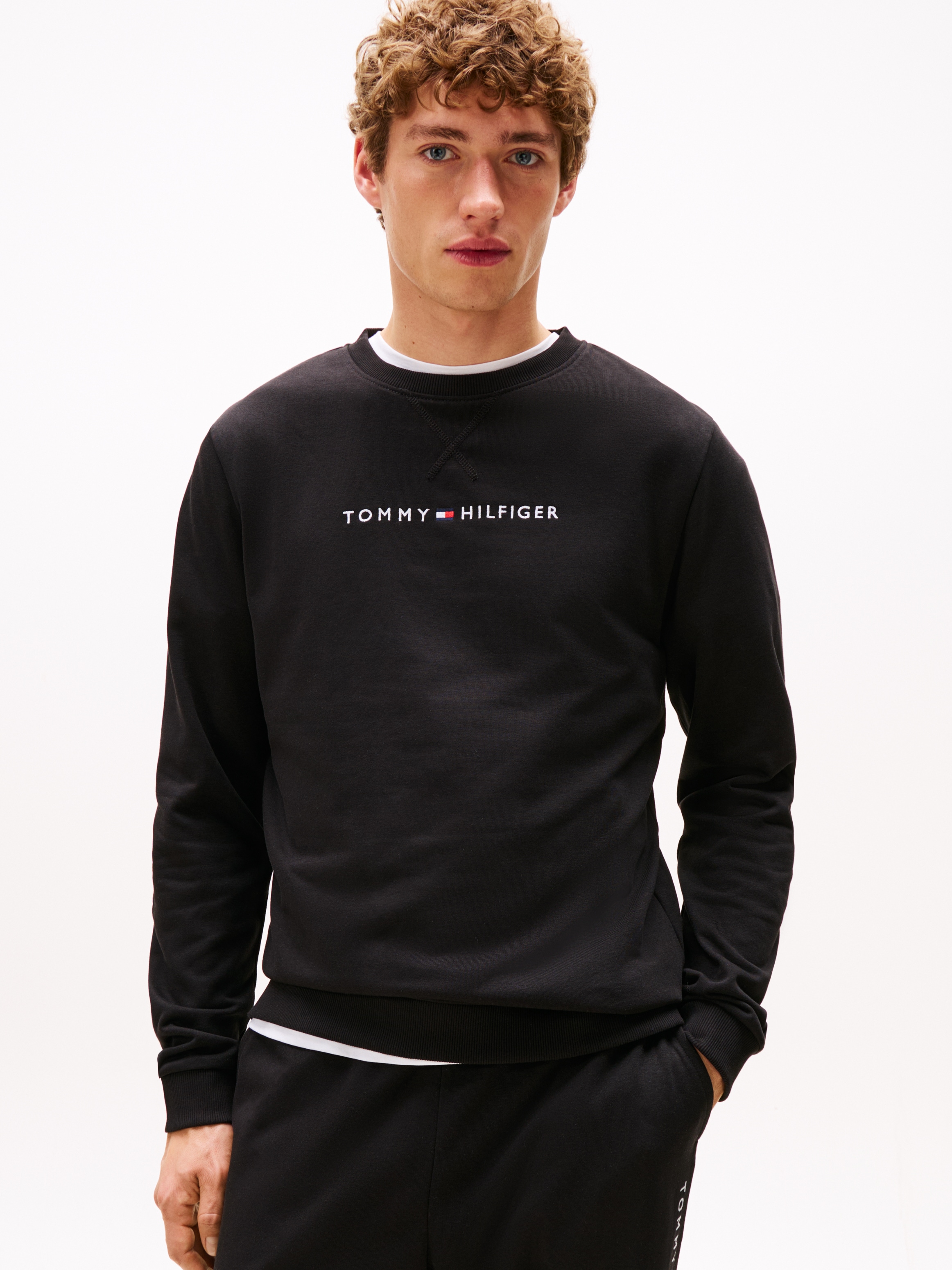 Tommy Hilfiger Underwear Sweatshirt "TRACK TOP", Loungesweatshirt, Rundhals, regular fit, schlichtes Design