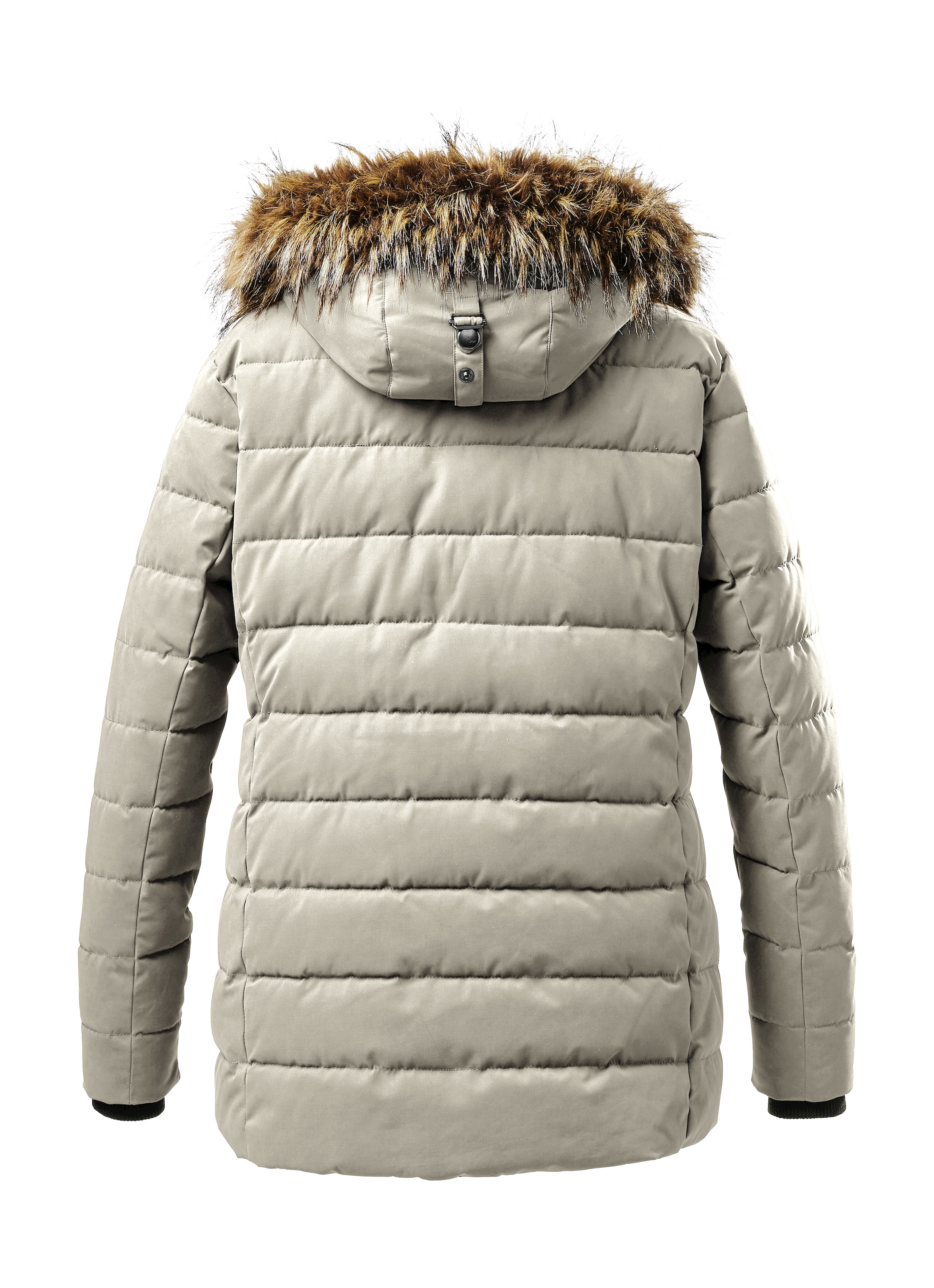 STOY Steppjacke »WMN Quilted JCKT E«, STOY Steppjacke: Abzippbare Kapuze, atmungsaktiv, wasserabweisend