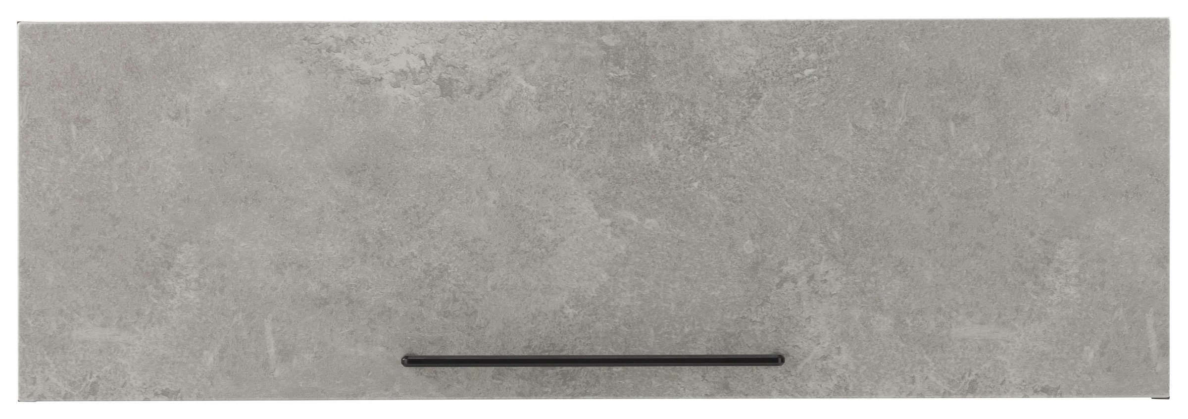 KOCHSTATION Klapphängeschrank »KS-Tulsa«, 100 cm breit, mit 1 Klappe, schwarzer Metallgriff, MDF Front