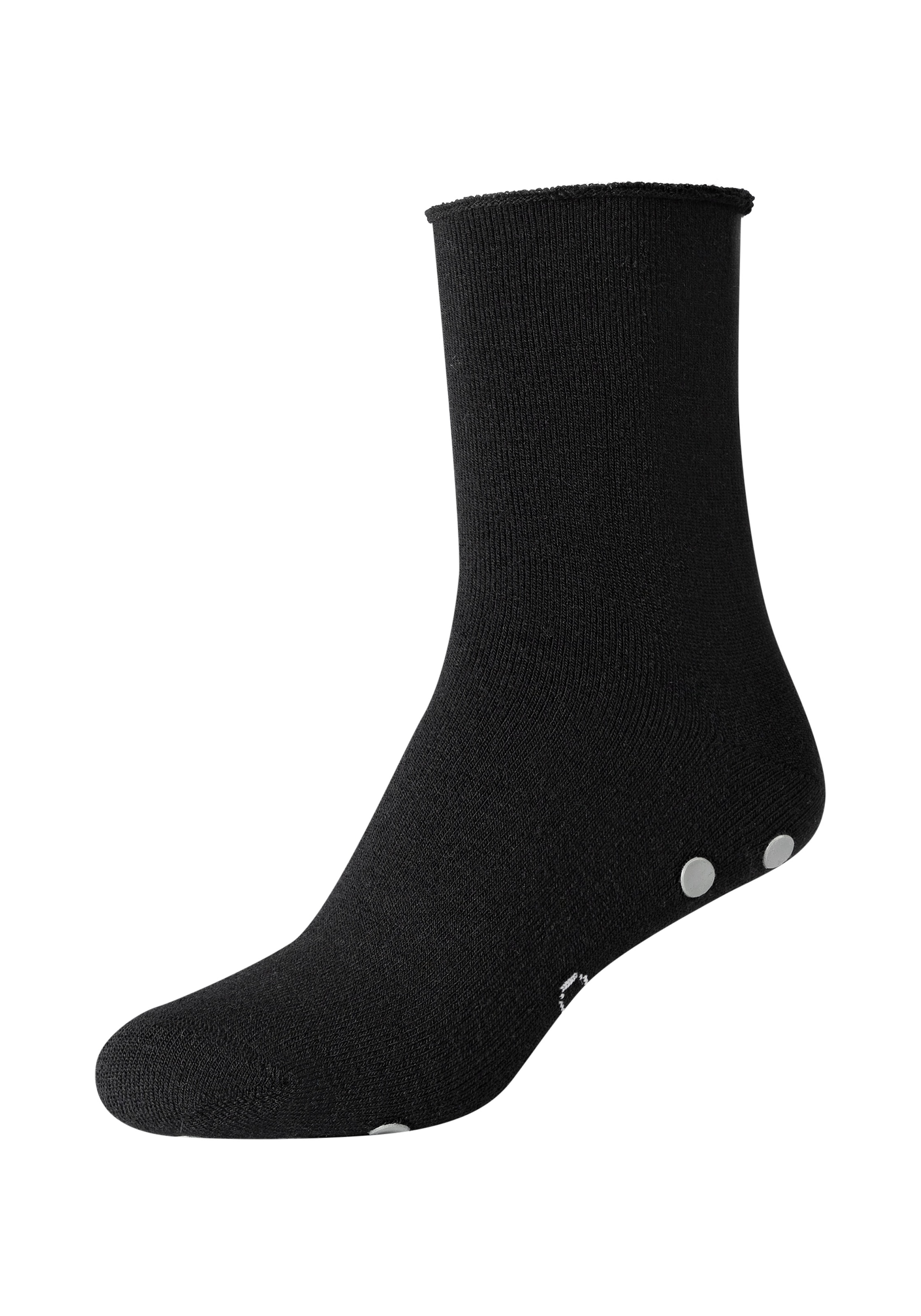 Camano ABS-Socken »warm & cozy«, (2er Pack), mit Anti-Rutsch Noppen