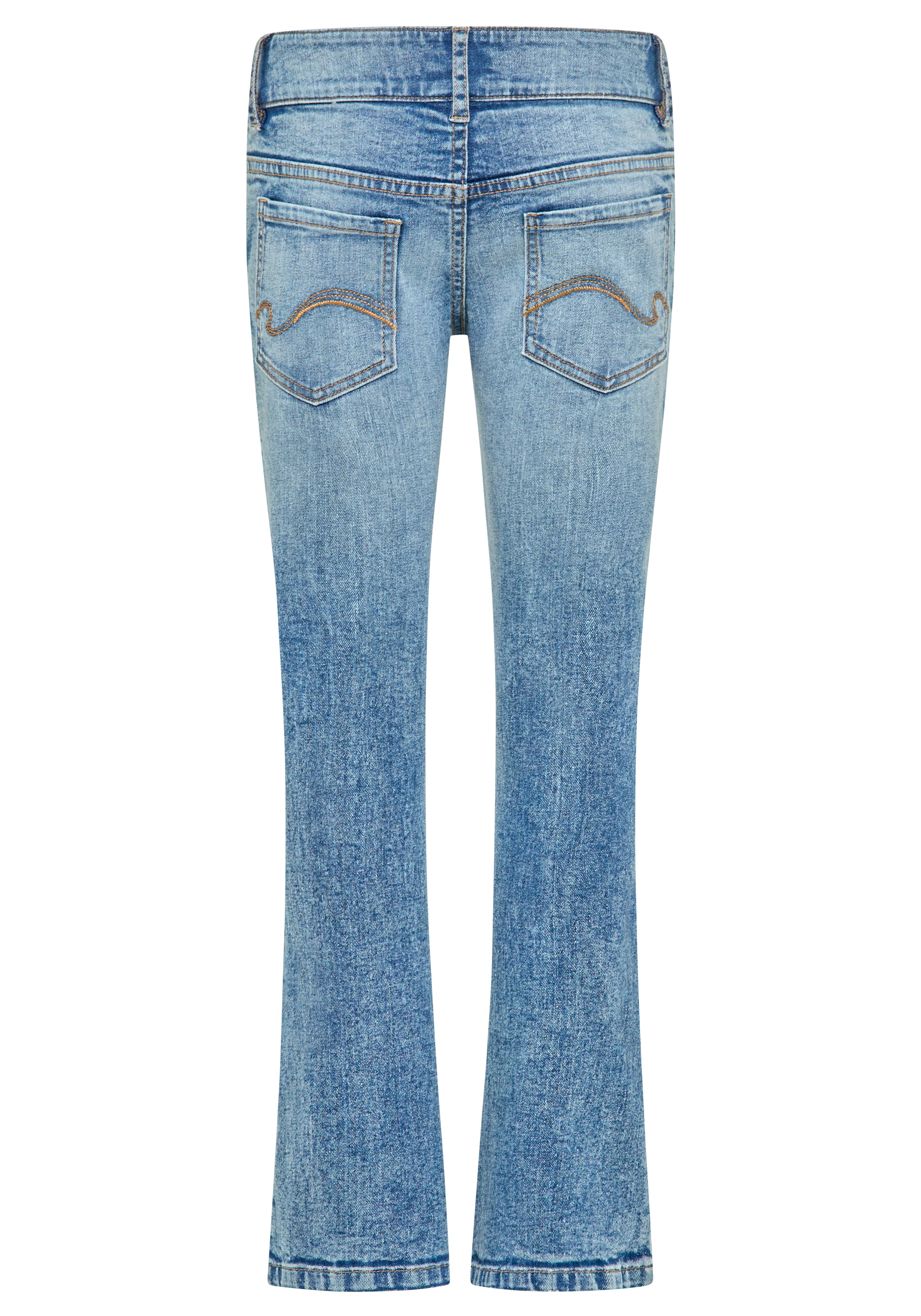 KangaROOS Bootcut-Jeans »Stretchjeans Boot Cut«, Modische Jeans, authentische Waschung