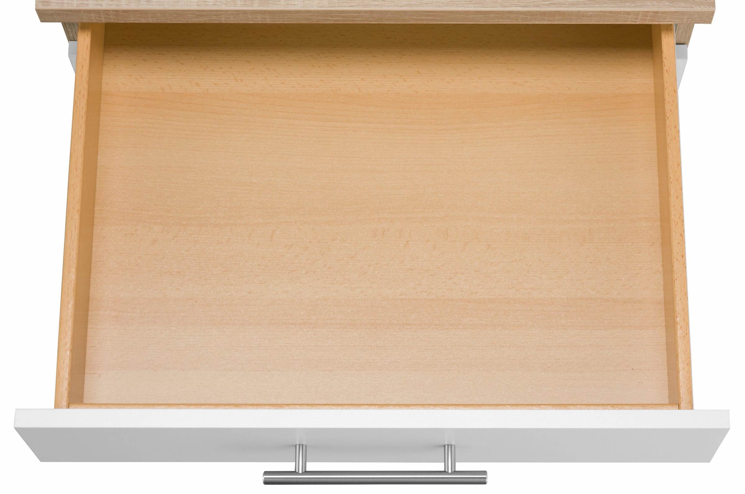 OPTIFIT Winkelküche »Kalmar«, Stellbreite 300x175 cm, wahlweise mit E-Geräten, mit Arbeitsplatte