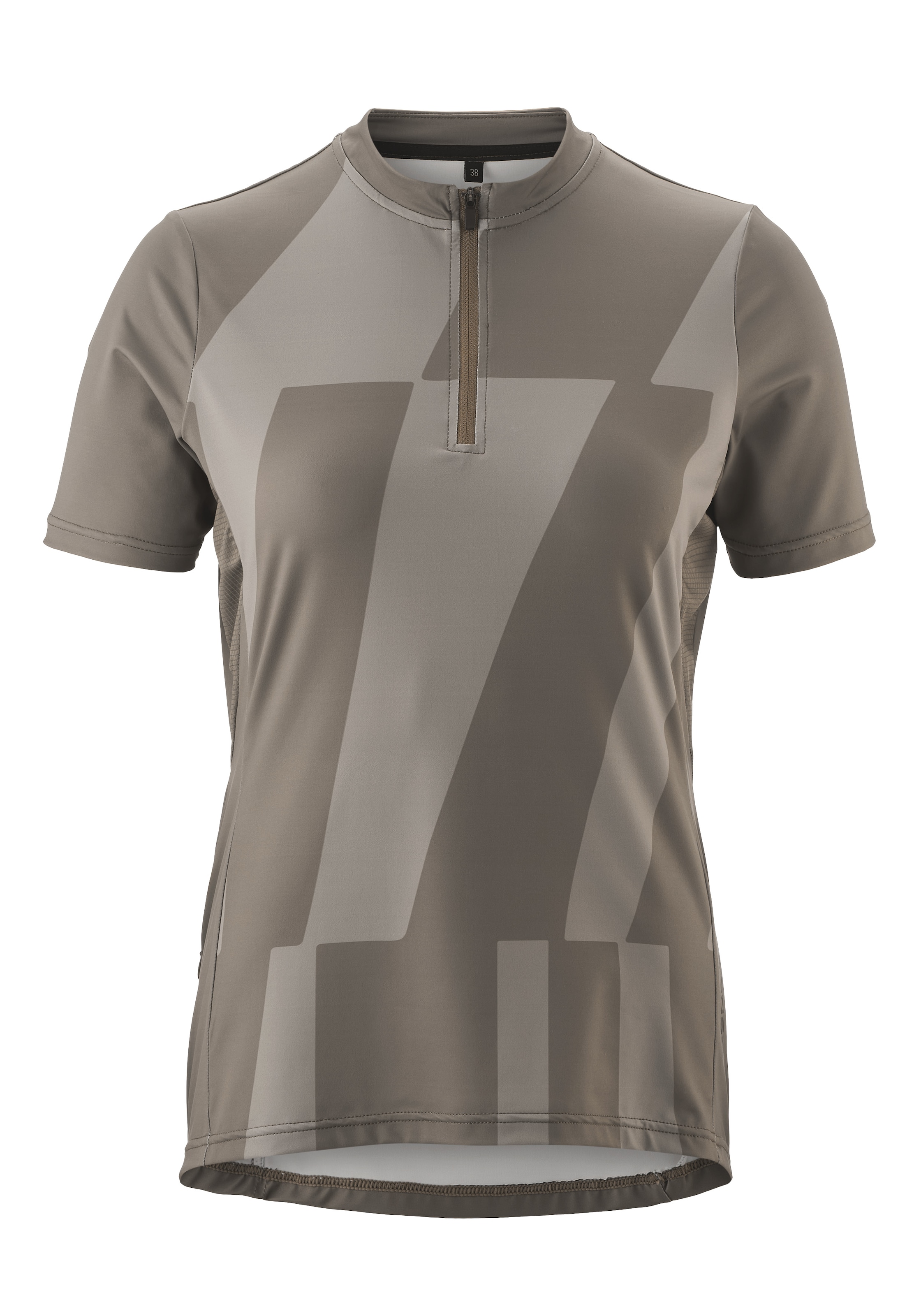 Gonso Radtrikot »Adventure Jersey Halfzip W« Damen Fahrradtrikot kurzarm, Rückentasche mit RV, Quick-Dry, Slim Fit