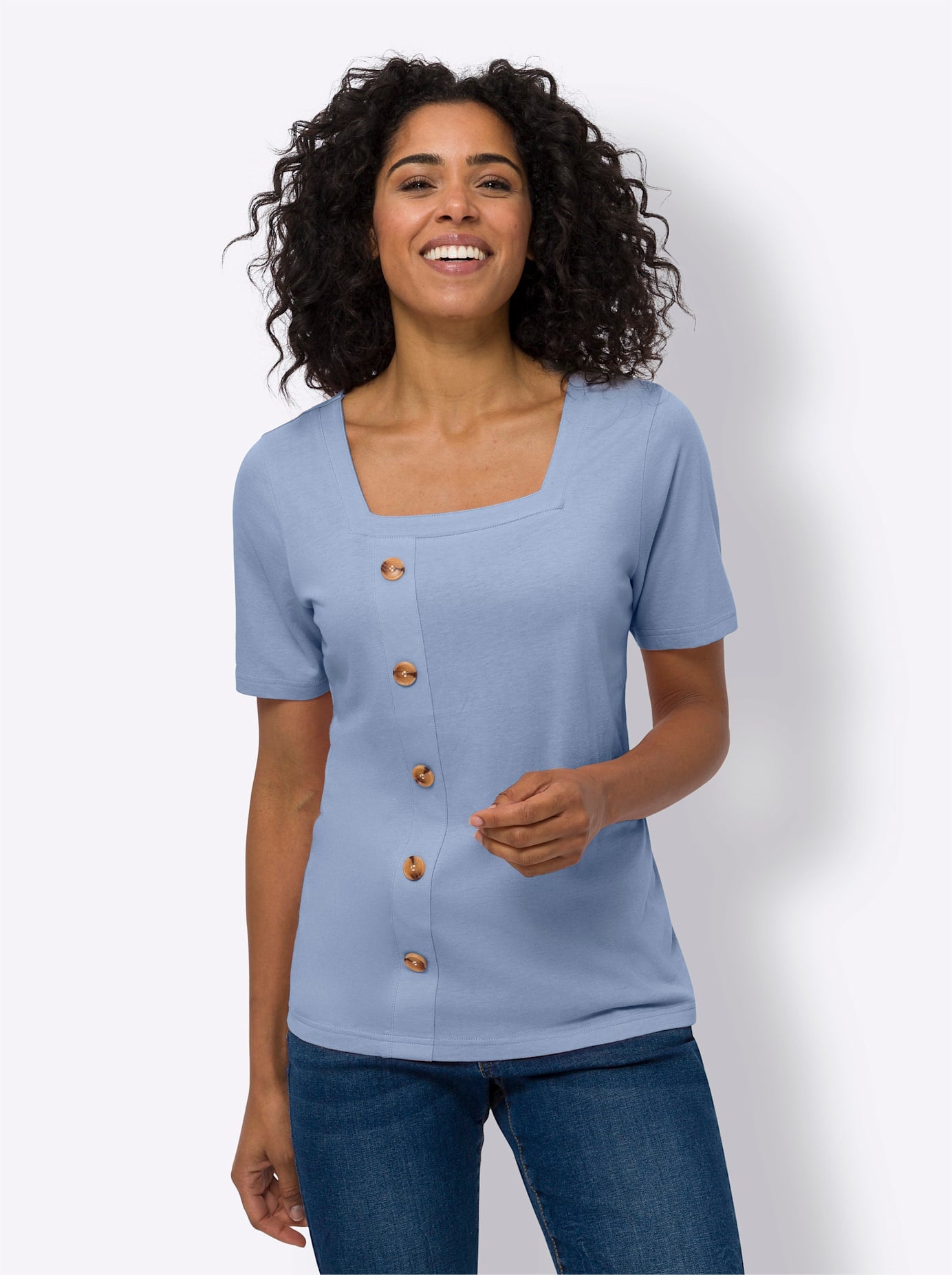 Classic Basics Kurzarmshirt »Kurzarm-Shirt« 1 Stk.