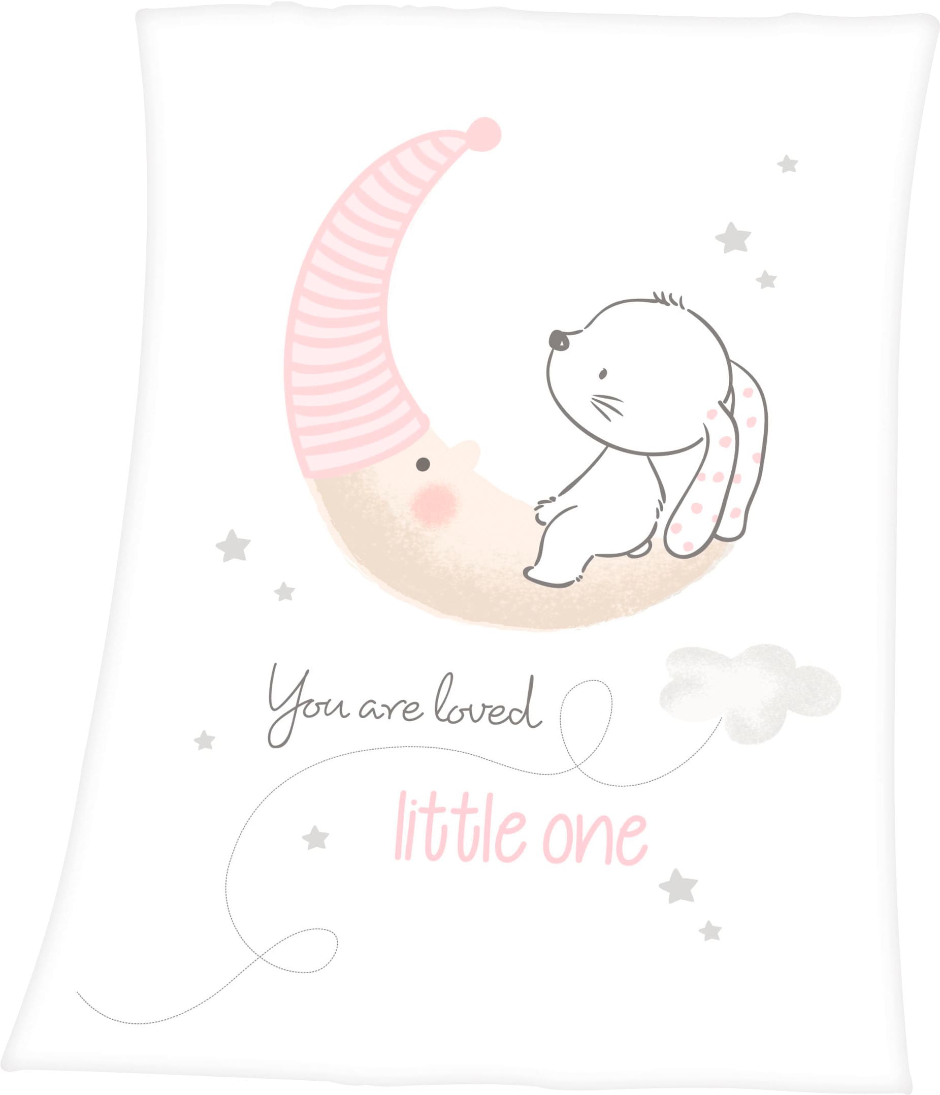 Baby Best Babydecke »Little shoppen mit Kuscheldecke niedlichem Jelmoli-Versand Häschendesign, online Bunny«, 