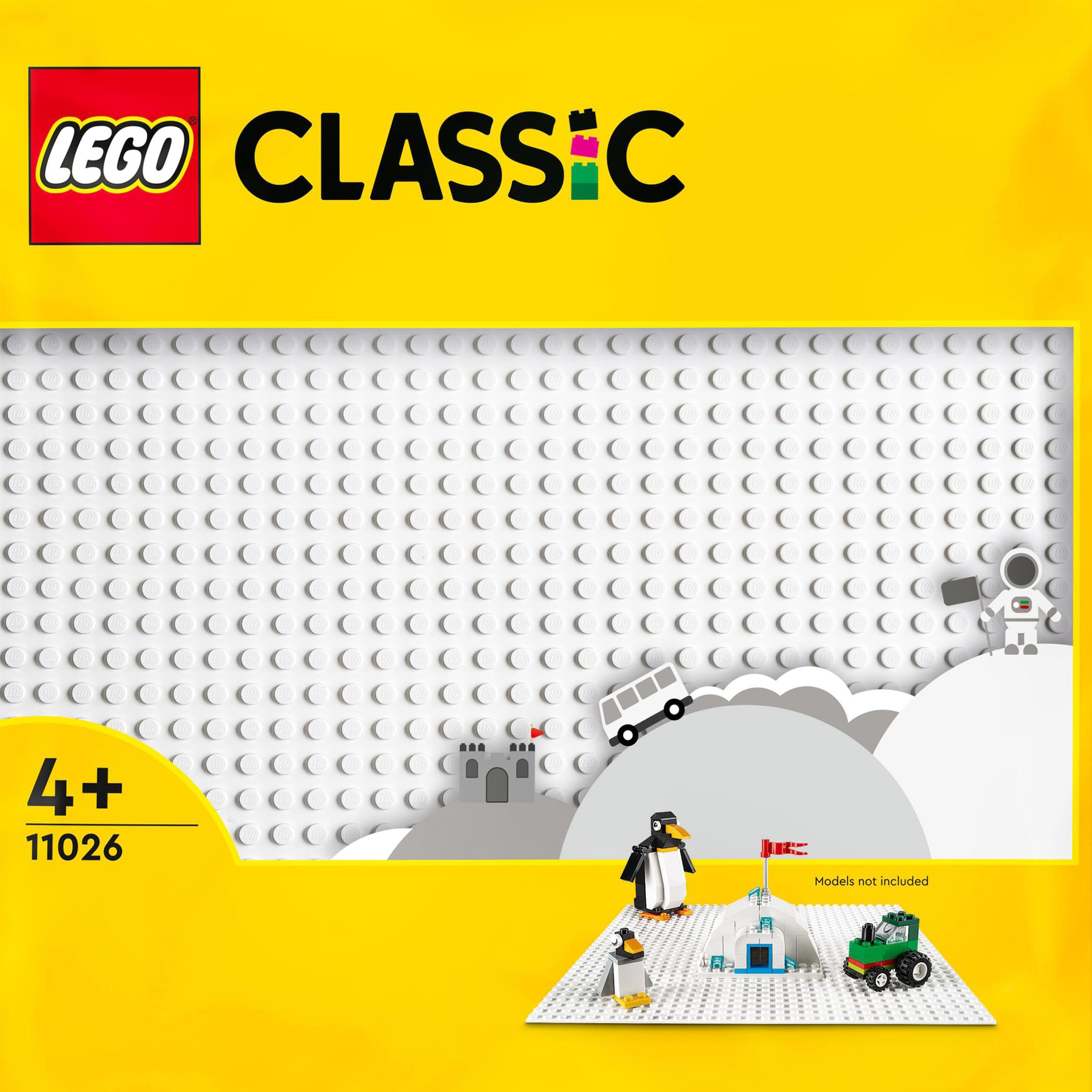 Konstruktionsspielsteine »Weisse Bauplatte (11026), LEGO® Classic«, (1 St.), Made in...