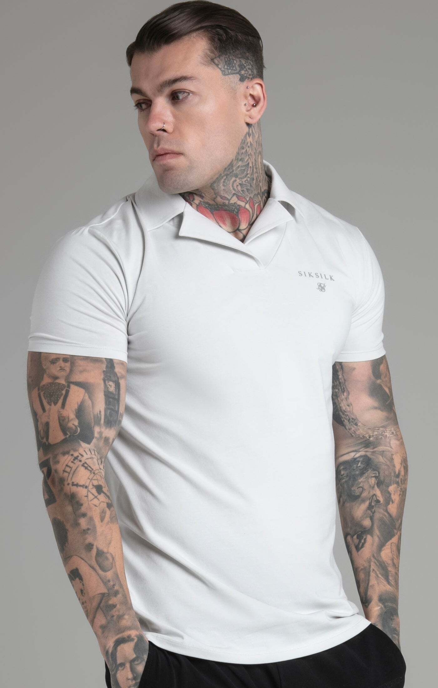 Siksilk Poloshirt »Siksilk Polos Smart Revere Polo«