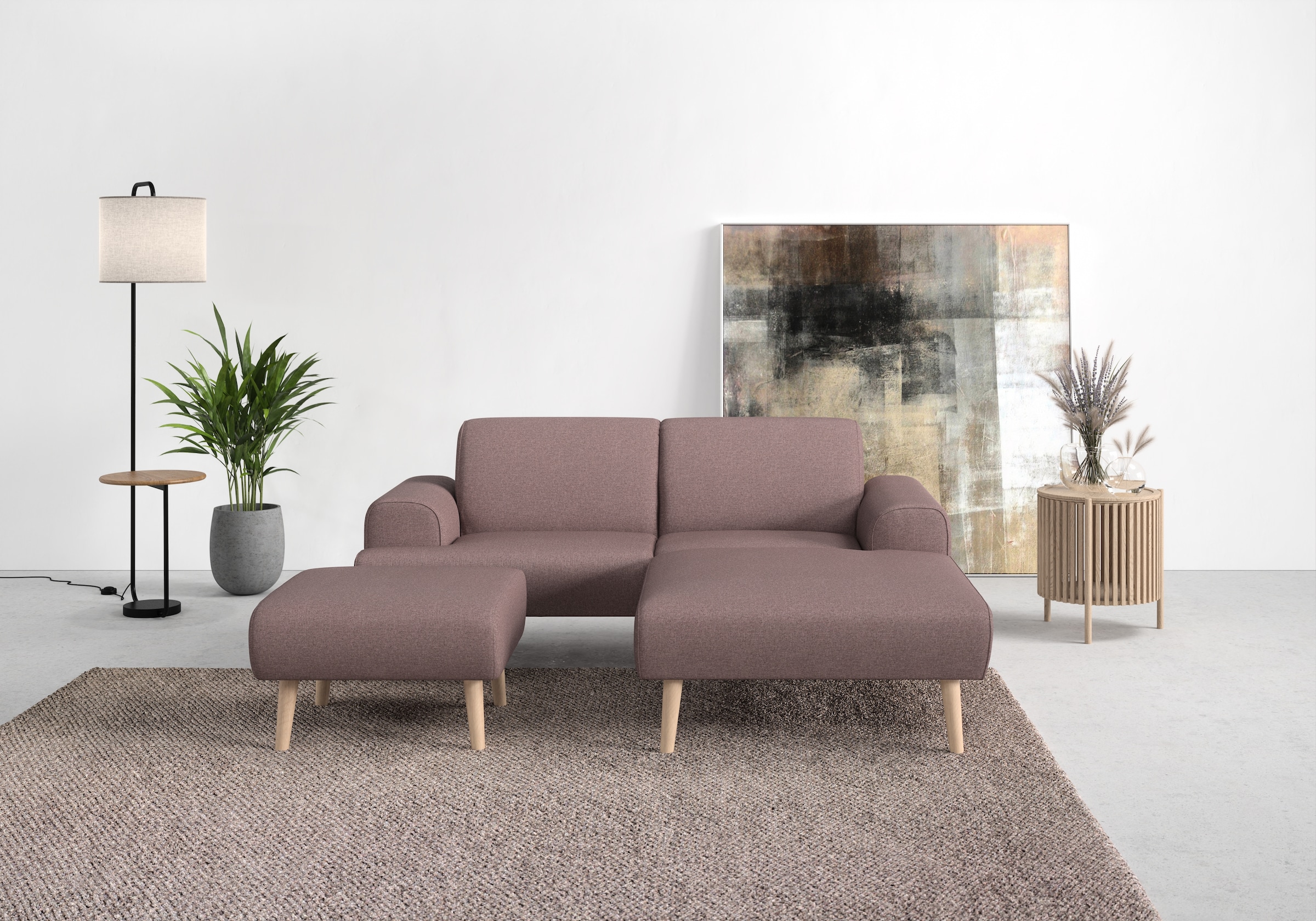 Ecksofa »Swift L-Form«, Federkern-Polsterung, B/T/H: 192/83/176 cm