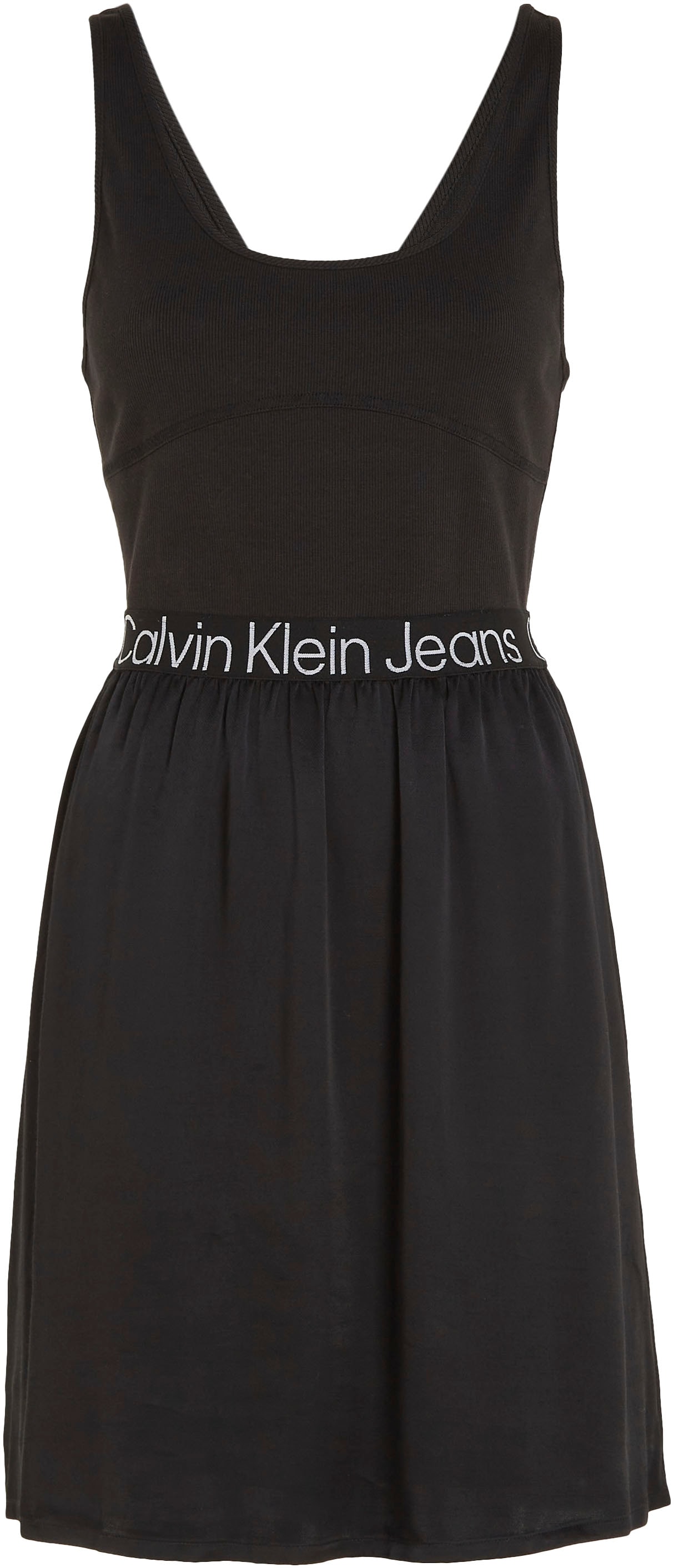Jelmoli-Versand »RACERBACK DRESS« ELASTIC | Jerseykleid LOGO bestellen Klein Jeans Calvin online