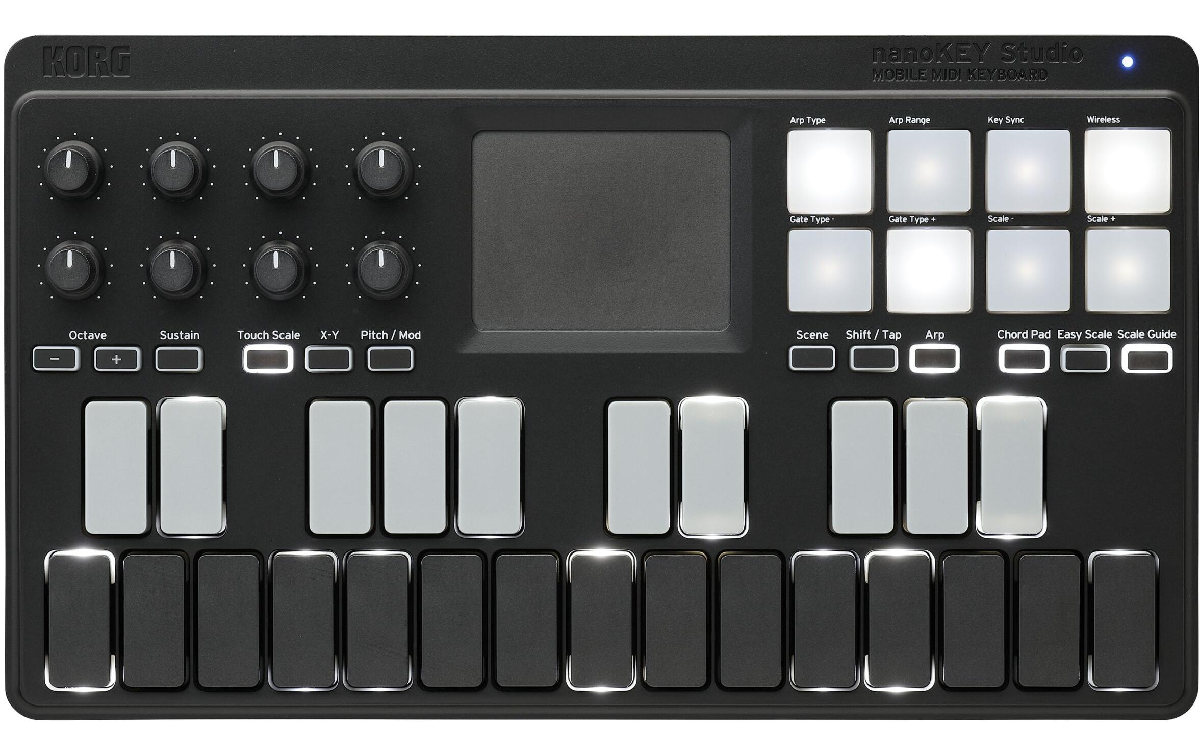 Home-Keyboard »Korg nanoKEY Studio – 25 Tasten«