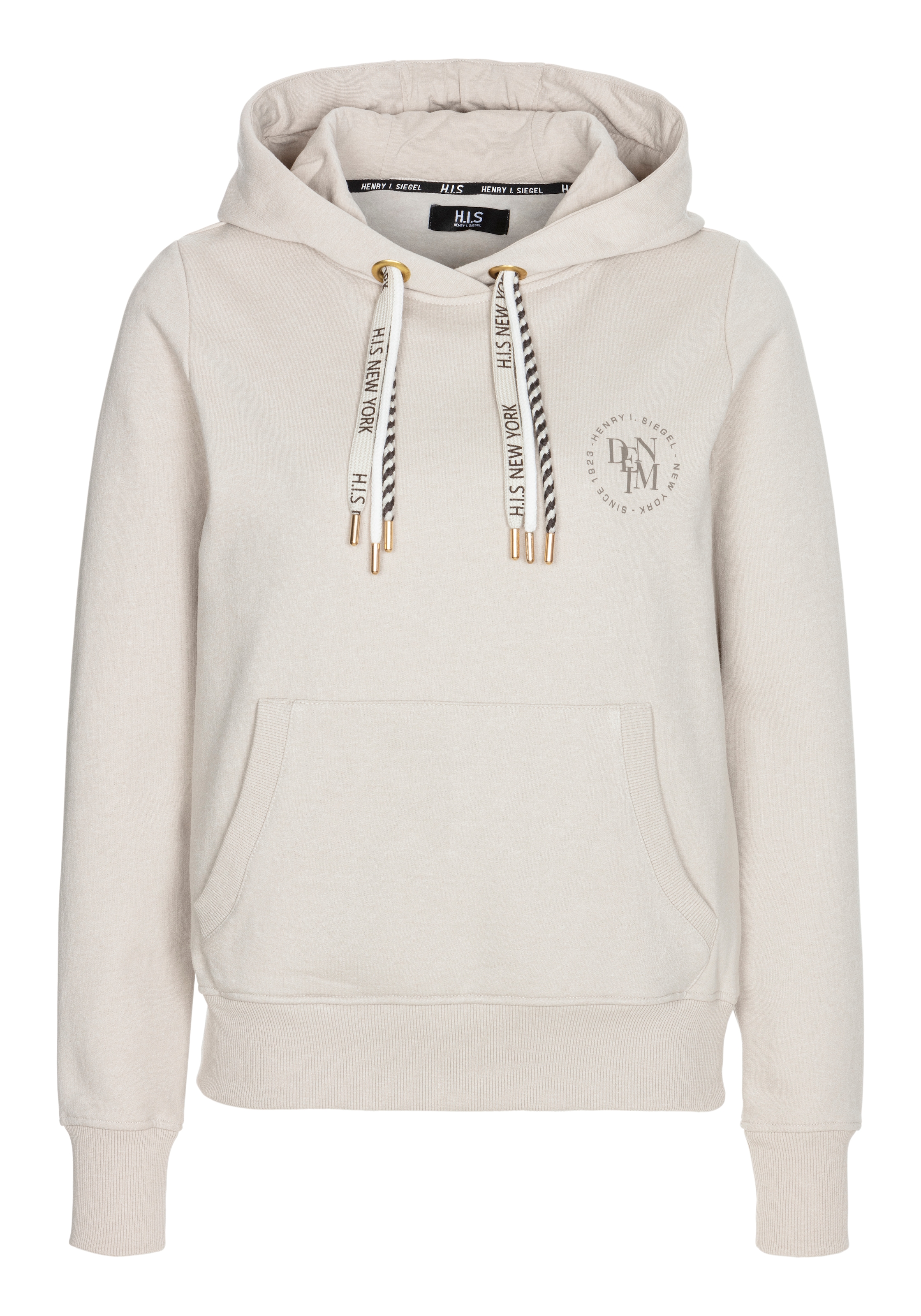 H.I.S Sweatshirt, mit Logo-Print und mehrfarbigen Kordeln