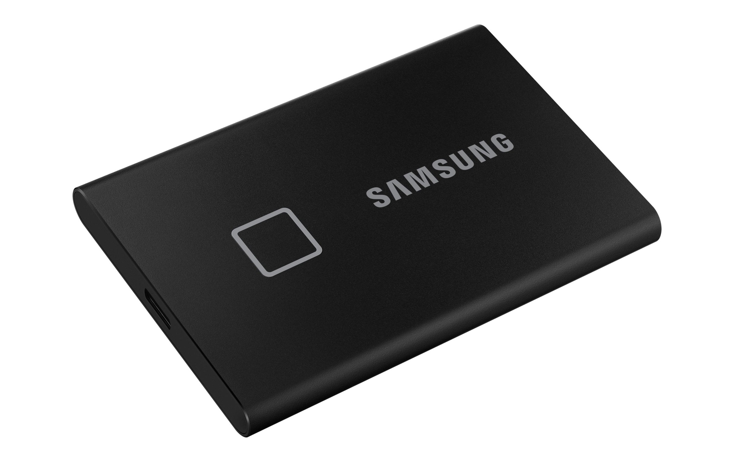 Samsung externe SSD »T7, 1 TB, Touch Black, USB 3.2 Gen 2«